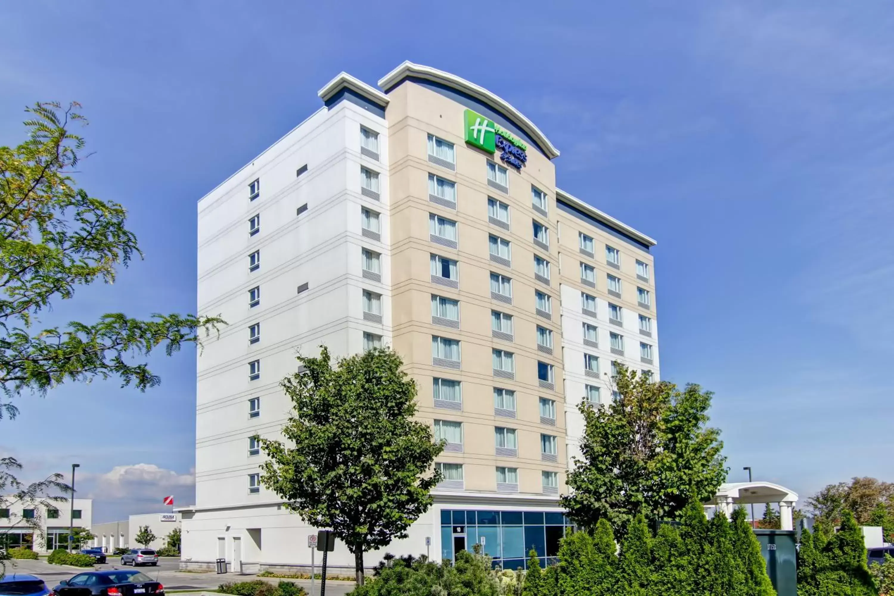 Property Building in Holiday Inn Express Hotel & Suites Toronto - Markham, an IHG Hotel
