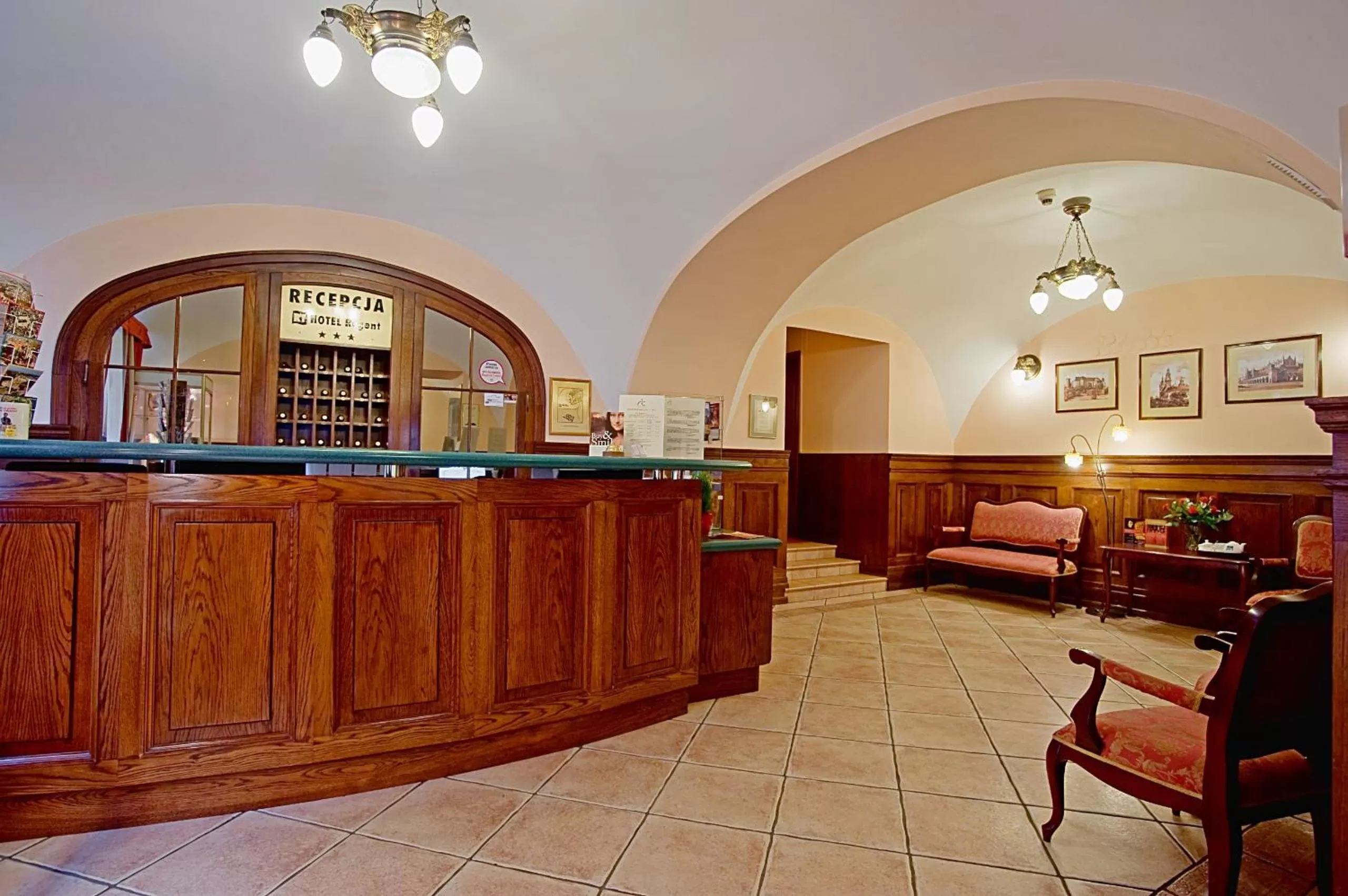 Lobby or reception in Hotel Regent