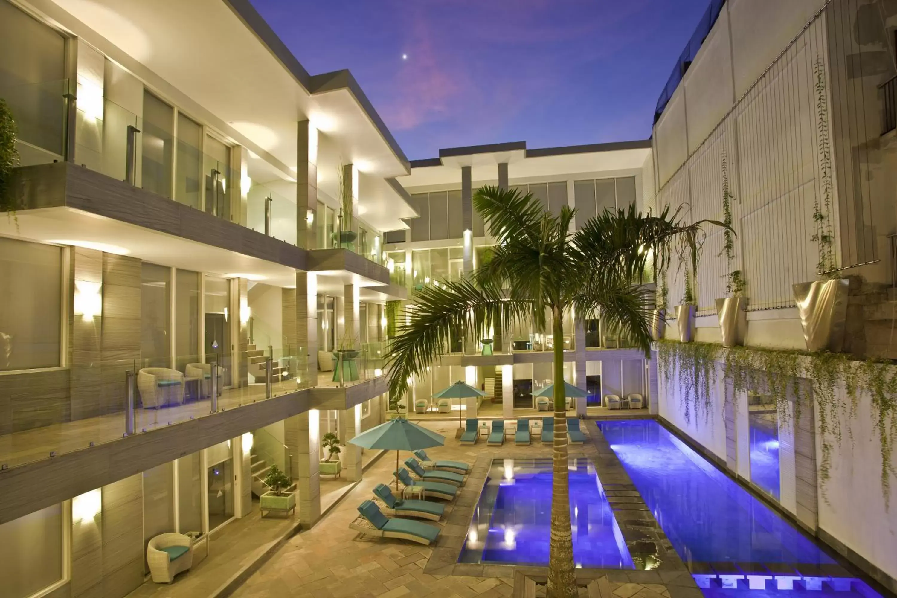 Property building, Swimming Pool in AQ-VA Hotel & Villas Seminyak