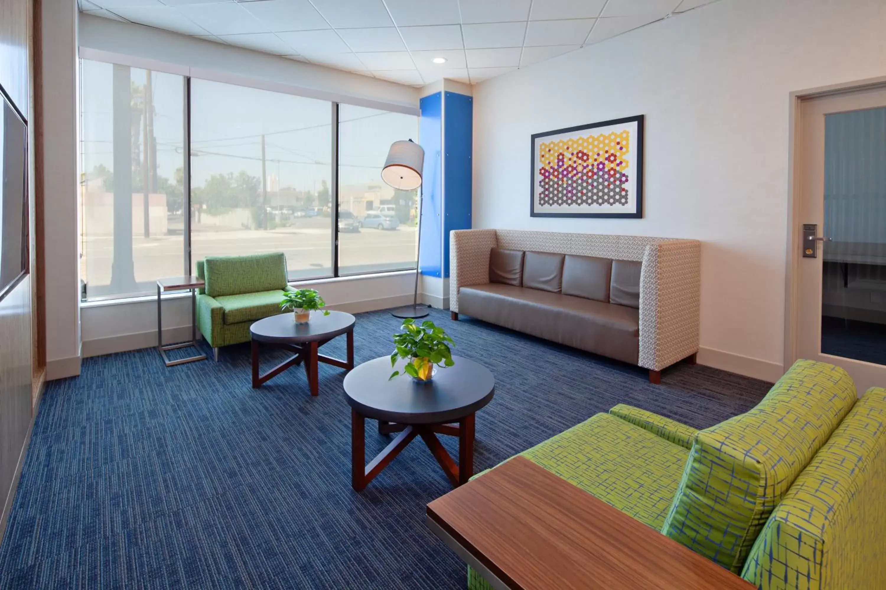 Property building, Seating Area in Holiday Inn Express Los Angeles LAX Airport, an IHG Hotel