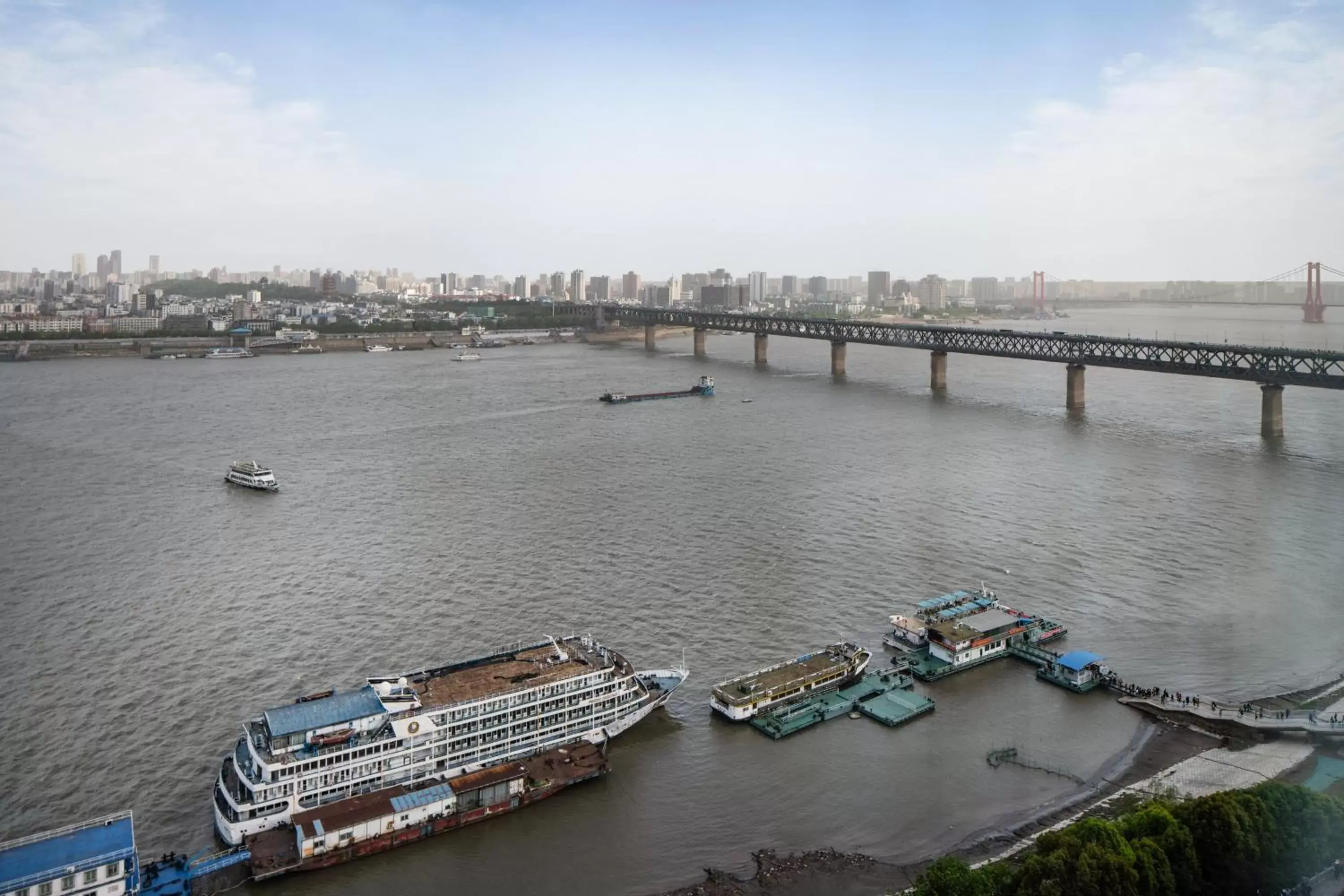 Property building in Holiday Inn Wuhan Riverside, an IHG Hotel