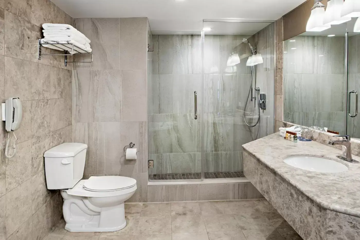 Bathroom in Sheraton Laval Hotel