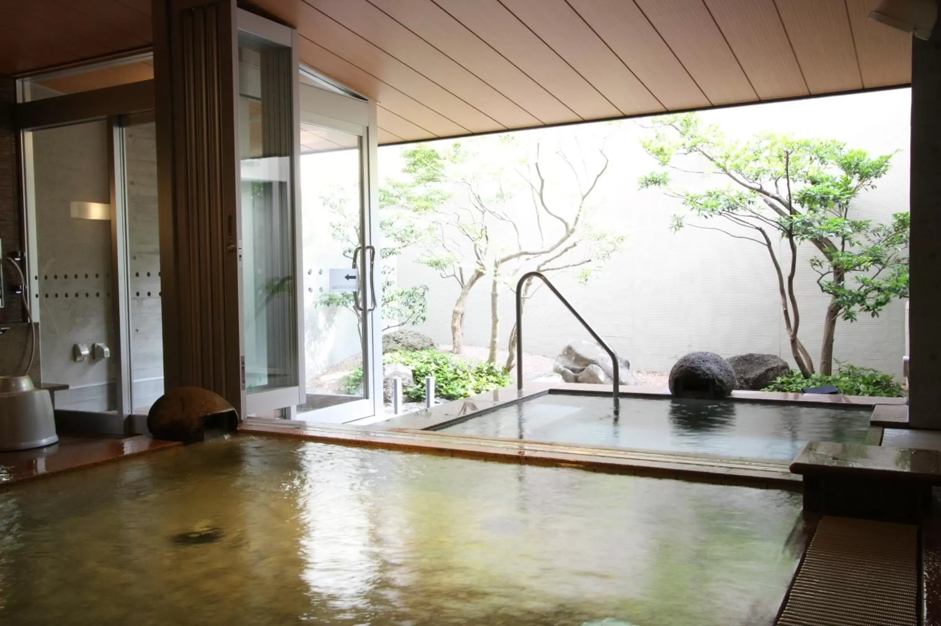 Bathroom, Swimming Pool in Uozu Manten Hotel Ekimae