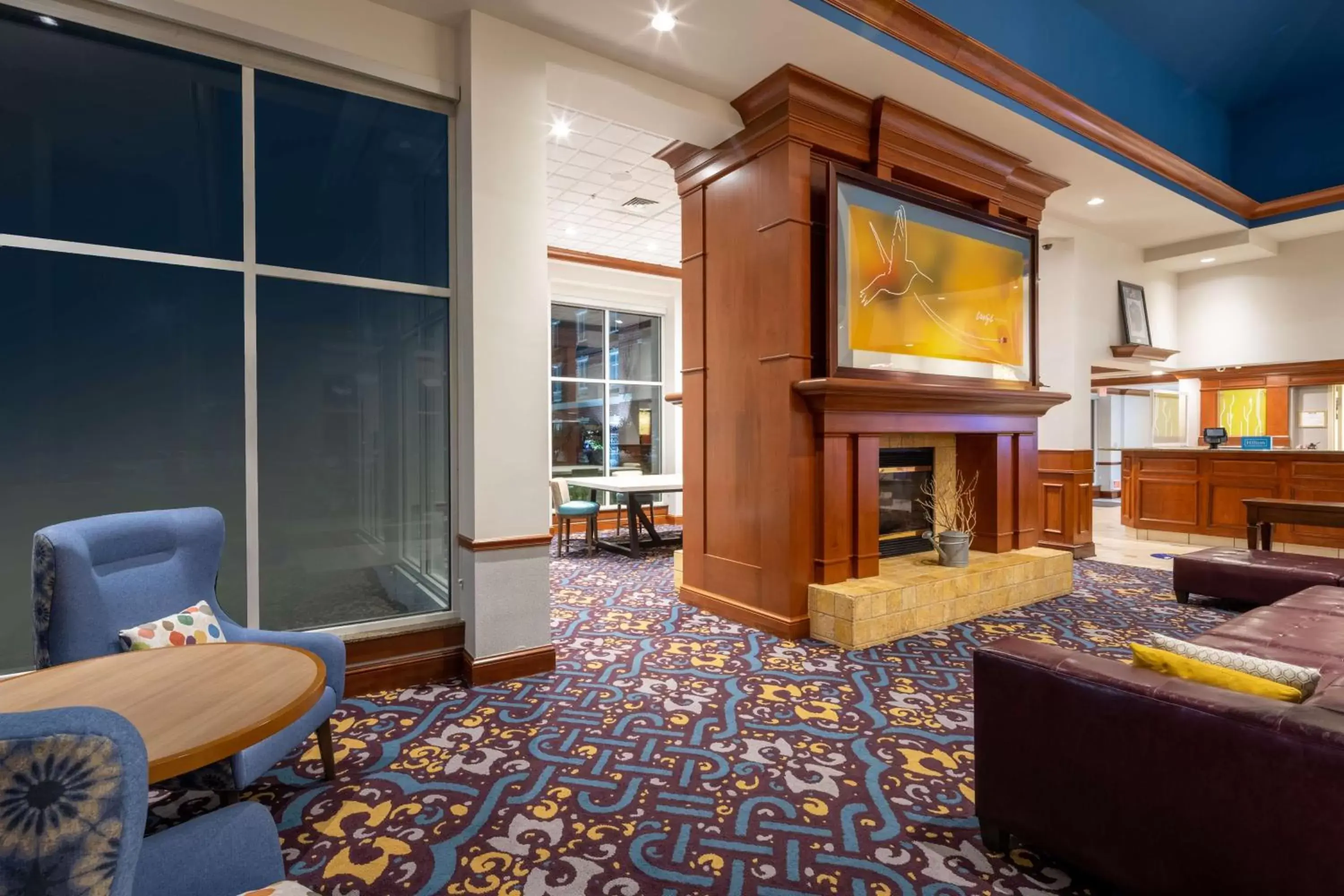 Lobby or reception in Hilton Garden Inn Mystic/Groton