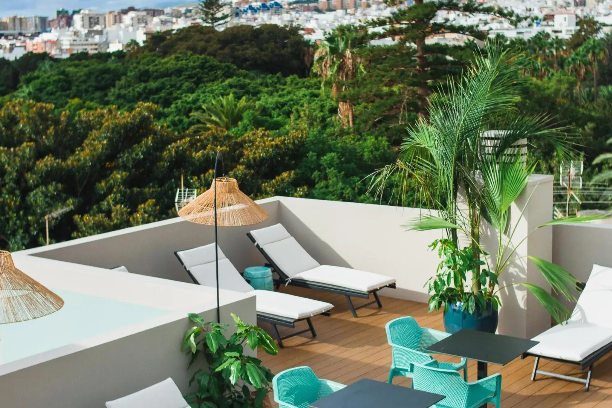 Balcony/Terrace in Hotel Taburiente S.C.Tenerife