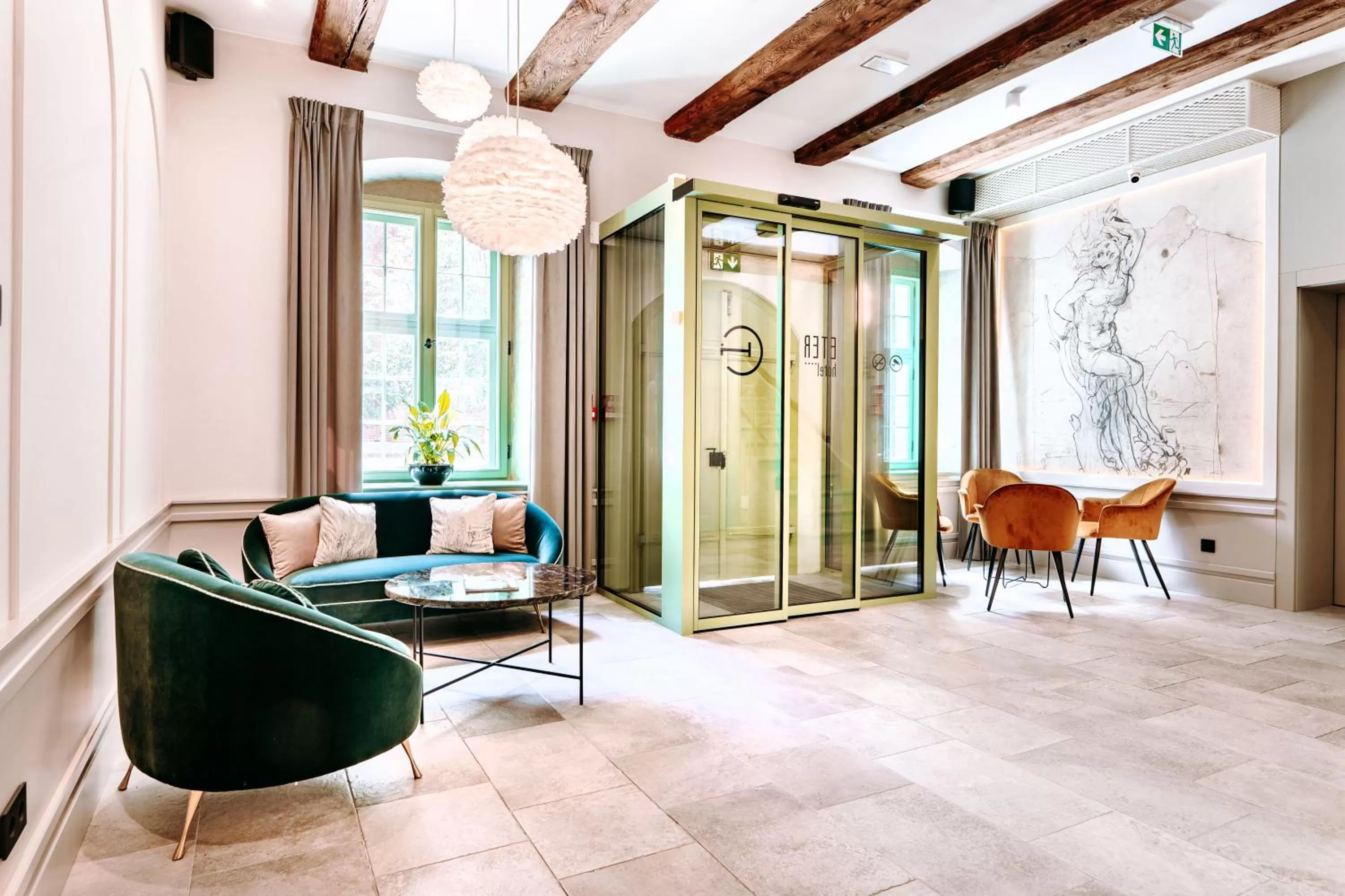 Lobby or reception in Hotel ETER