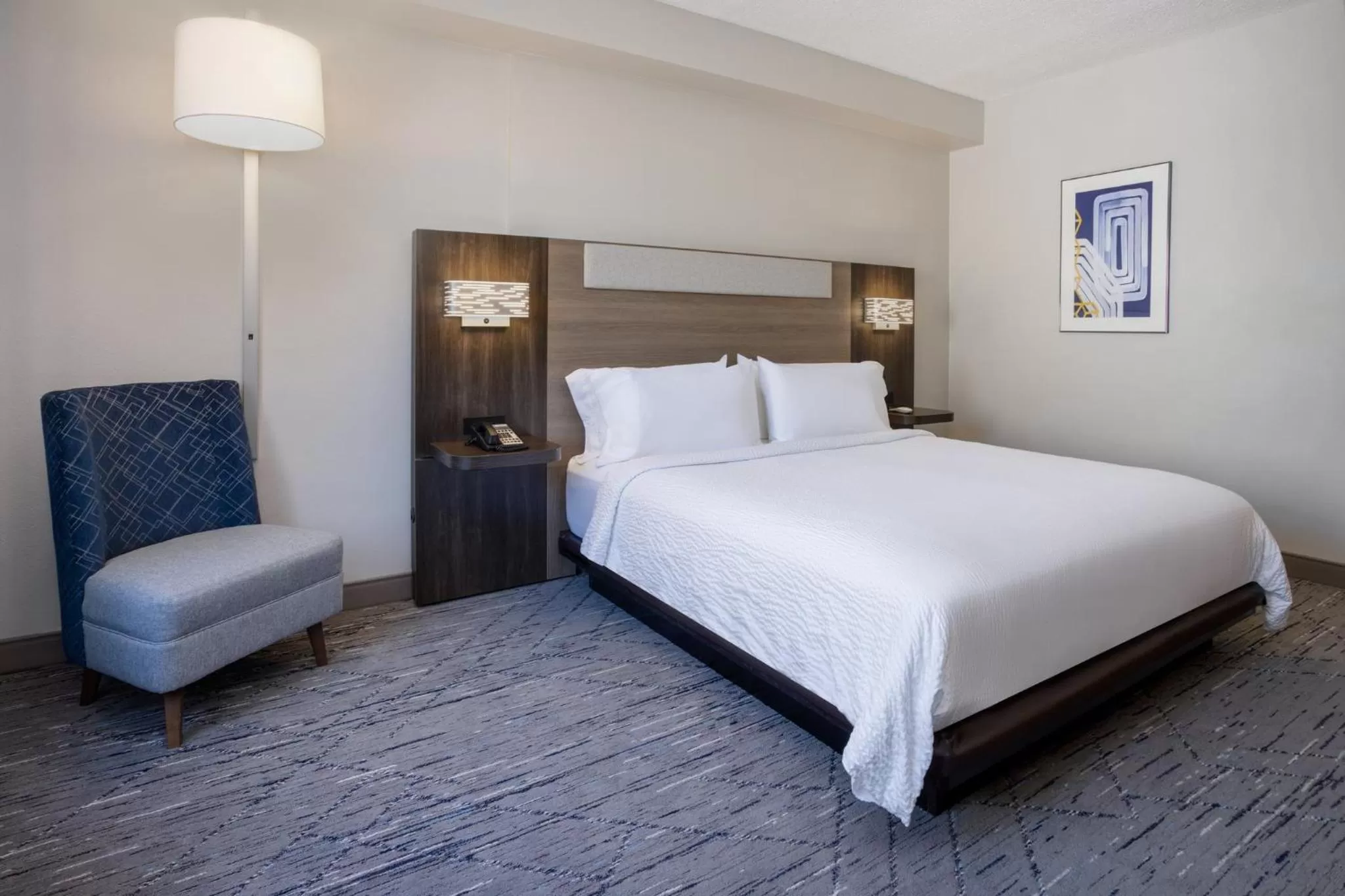 Photo of the whole room, Bed in Holiday Inn Express and Suites Tampa I-75 at Bruce B. Downs by IHG