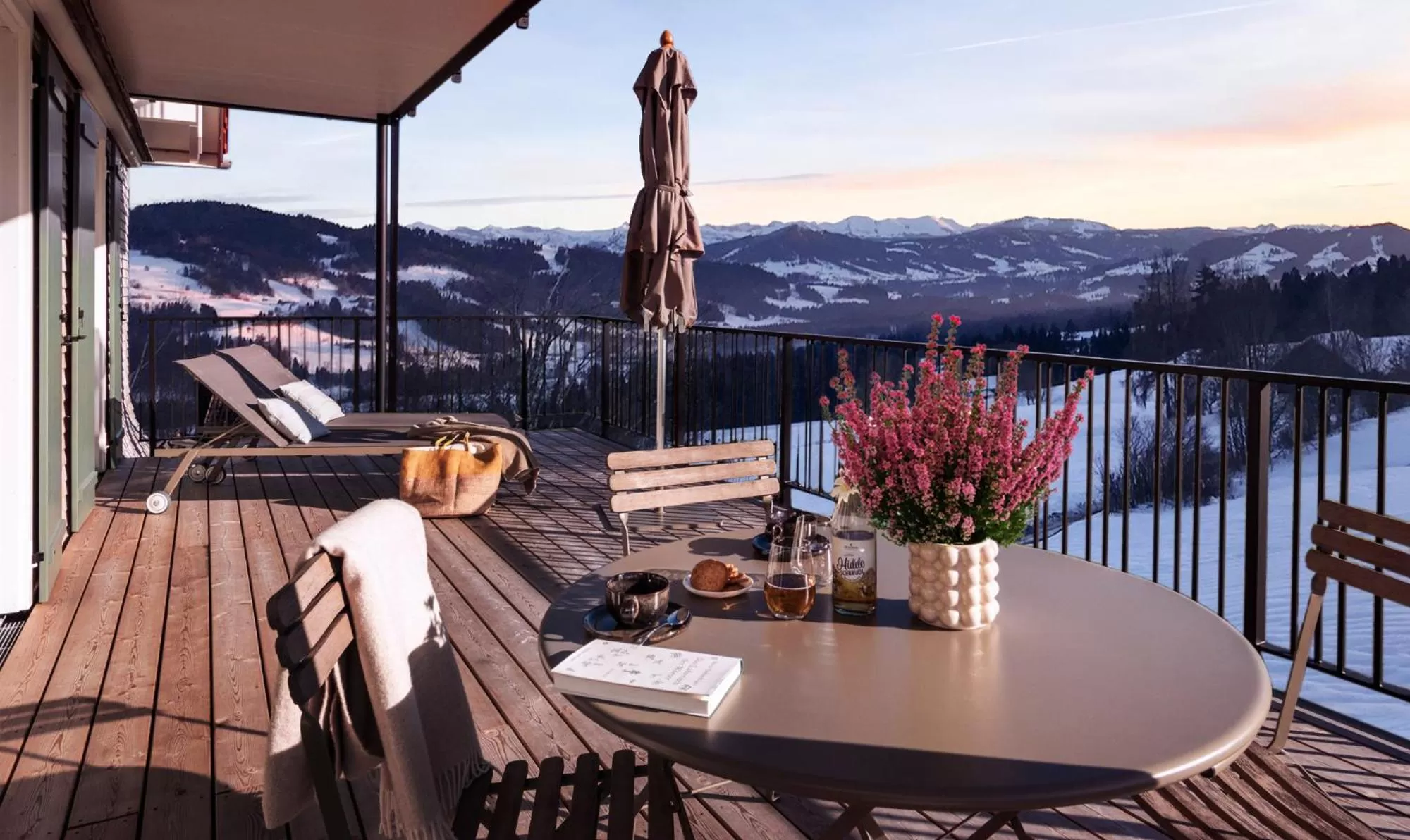 Winter in Alpenloge Design Hotel