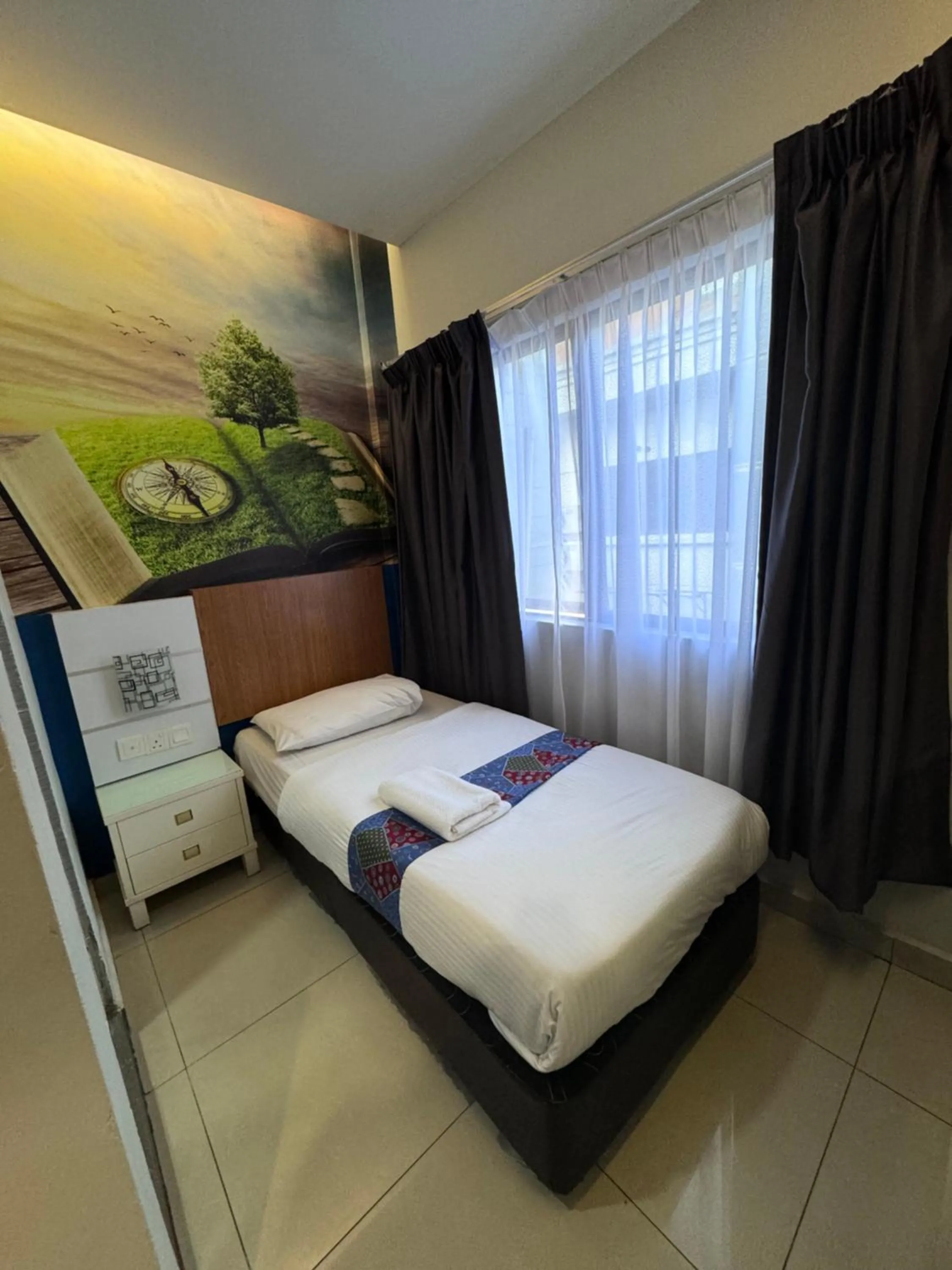 Bed in Best View Hotel Bandar Sunway # Near Sunway Medical-Pyramid-Lagoon