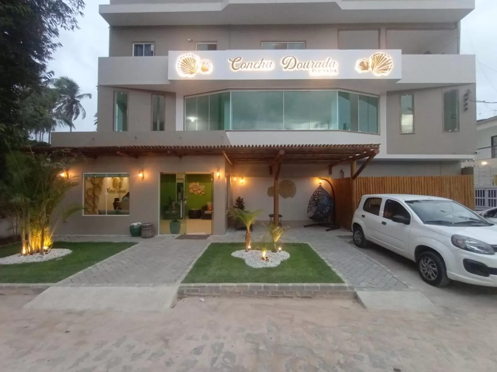 Property building in Pousada Concha Dourada