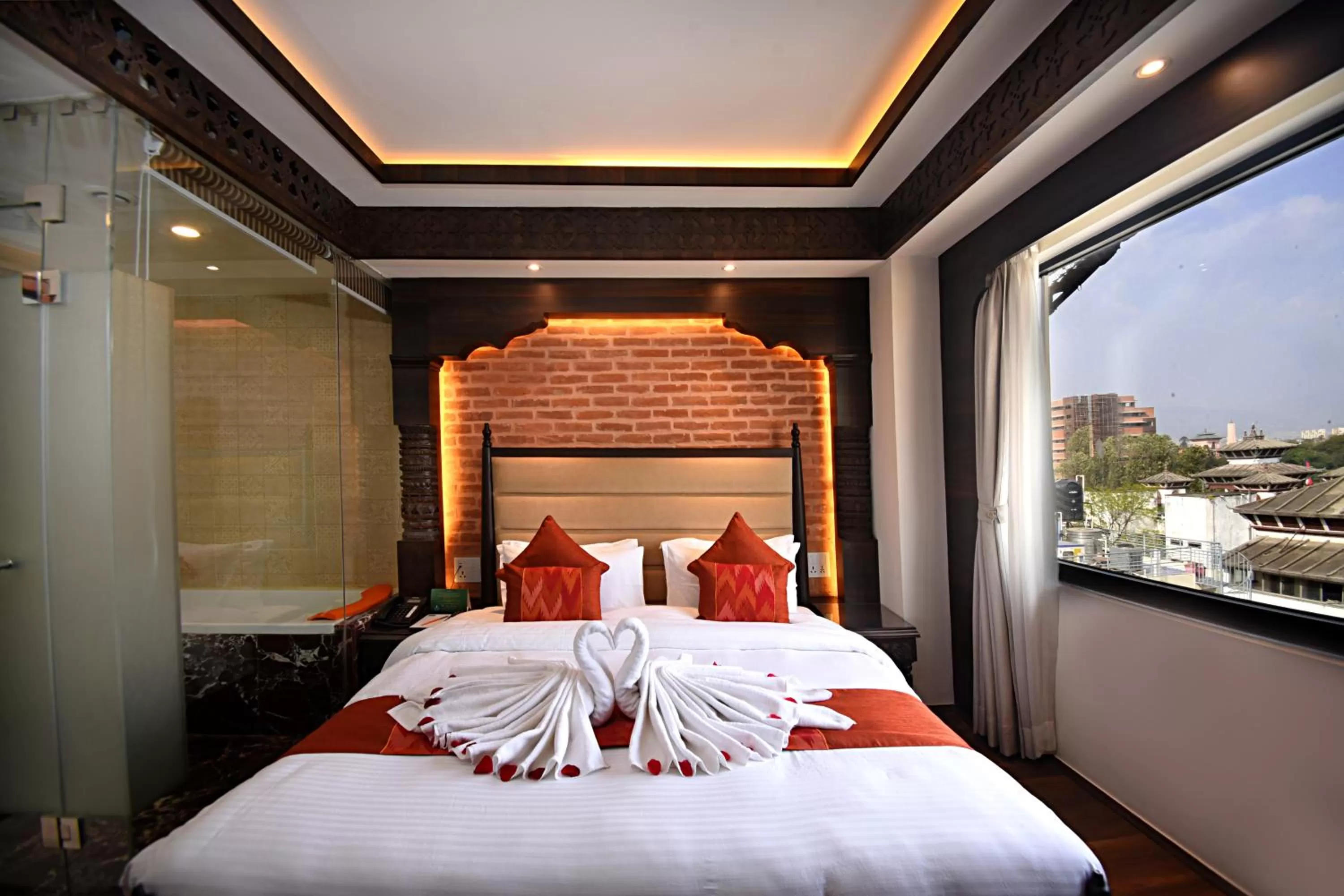 Bedroom, Bed in Kantipur Village