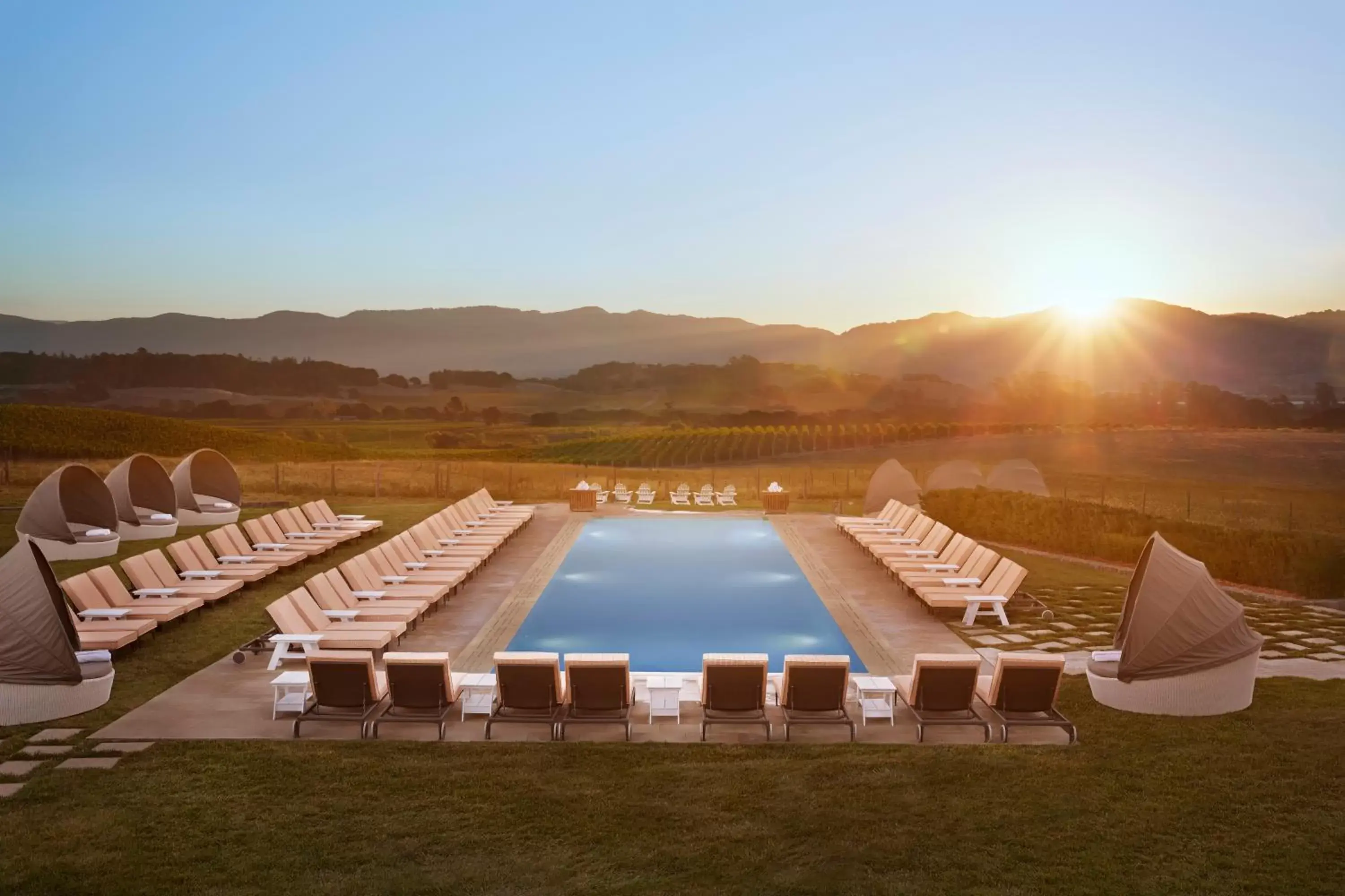 Swimming Pool in Carneros Resort and Spa