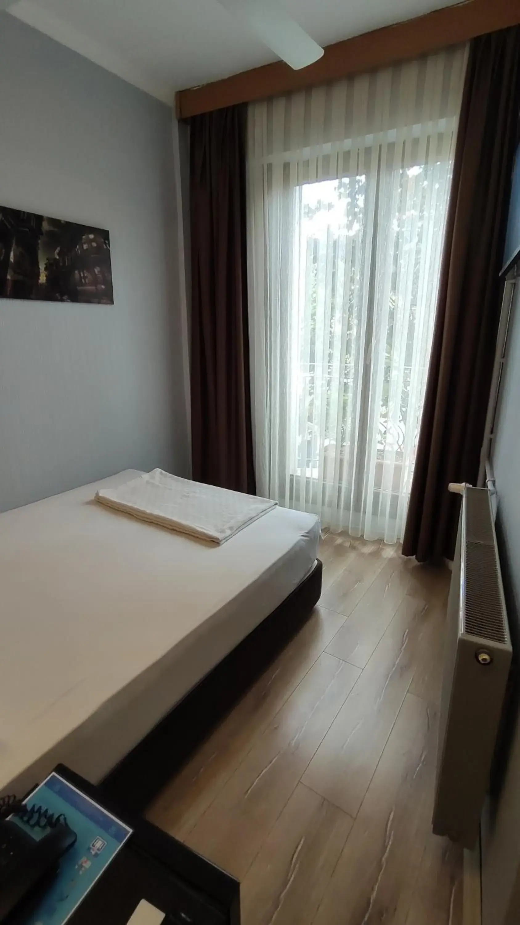 Bed in Hotel Torun