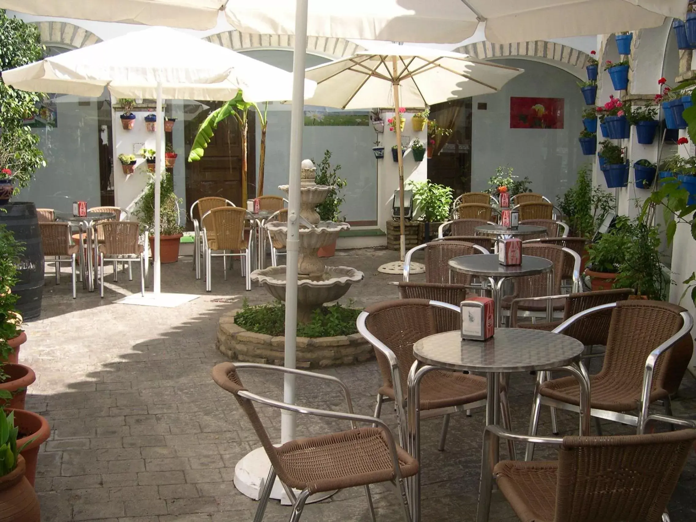 Patio, Restaurant/Places to Eat in Hotel Cortijo Los Gallos