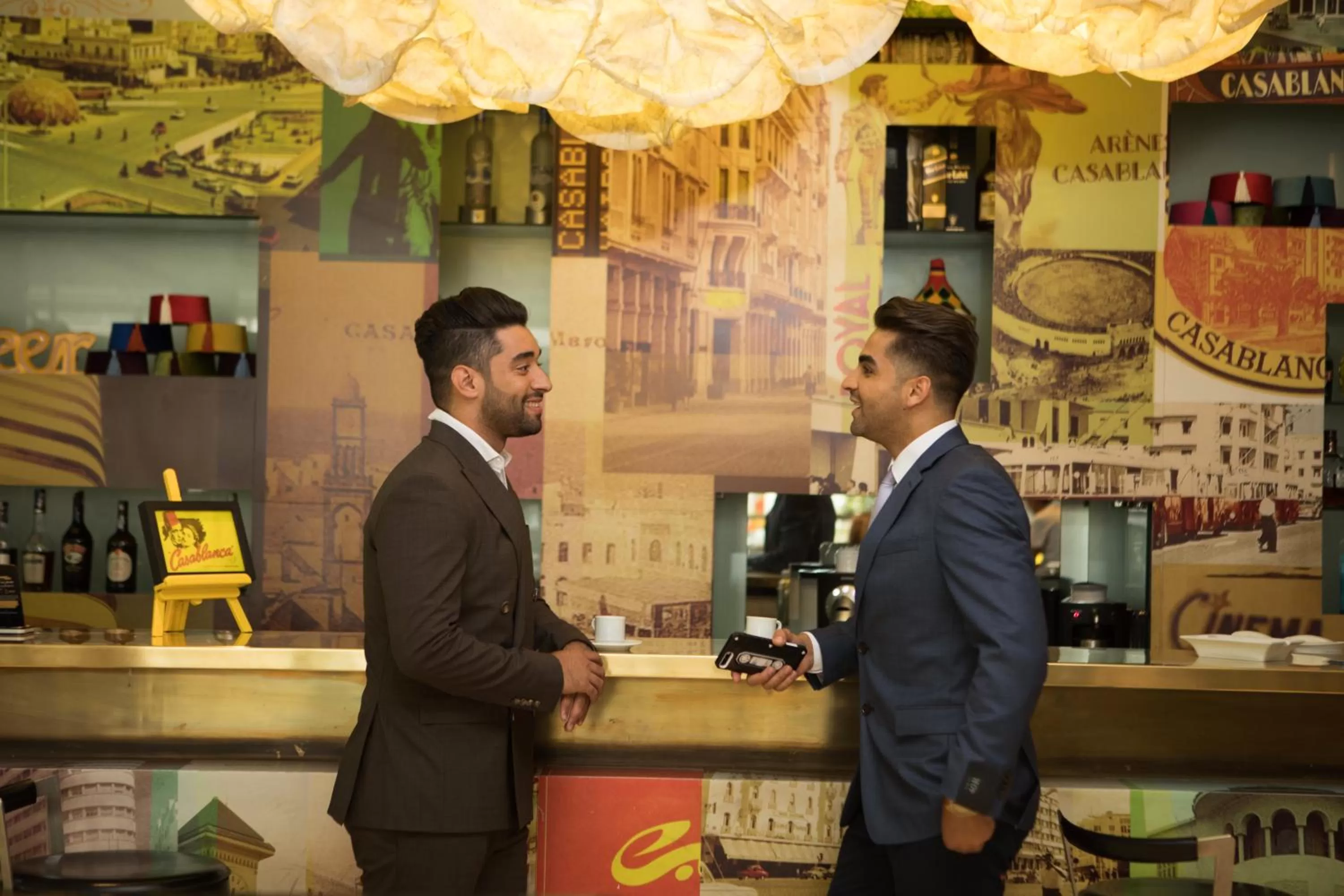 Lounge or bar in Novotel Casablanca City Center