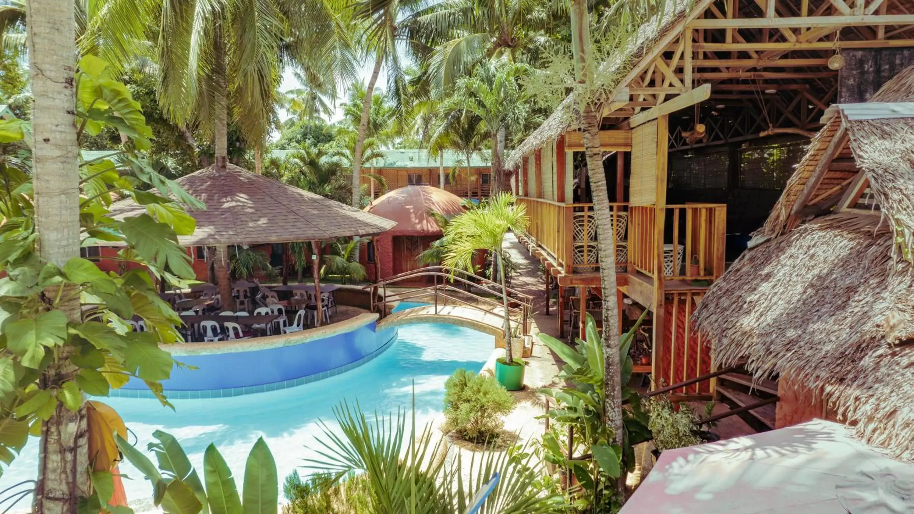 Pool View in Panglao Chocolate Hills Resort