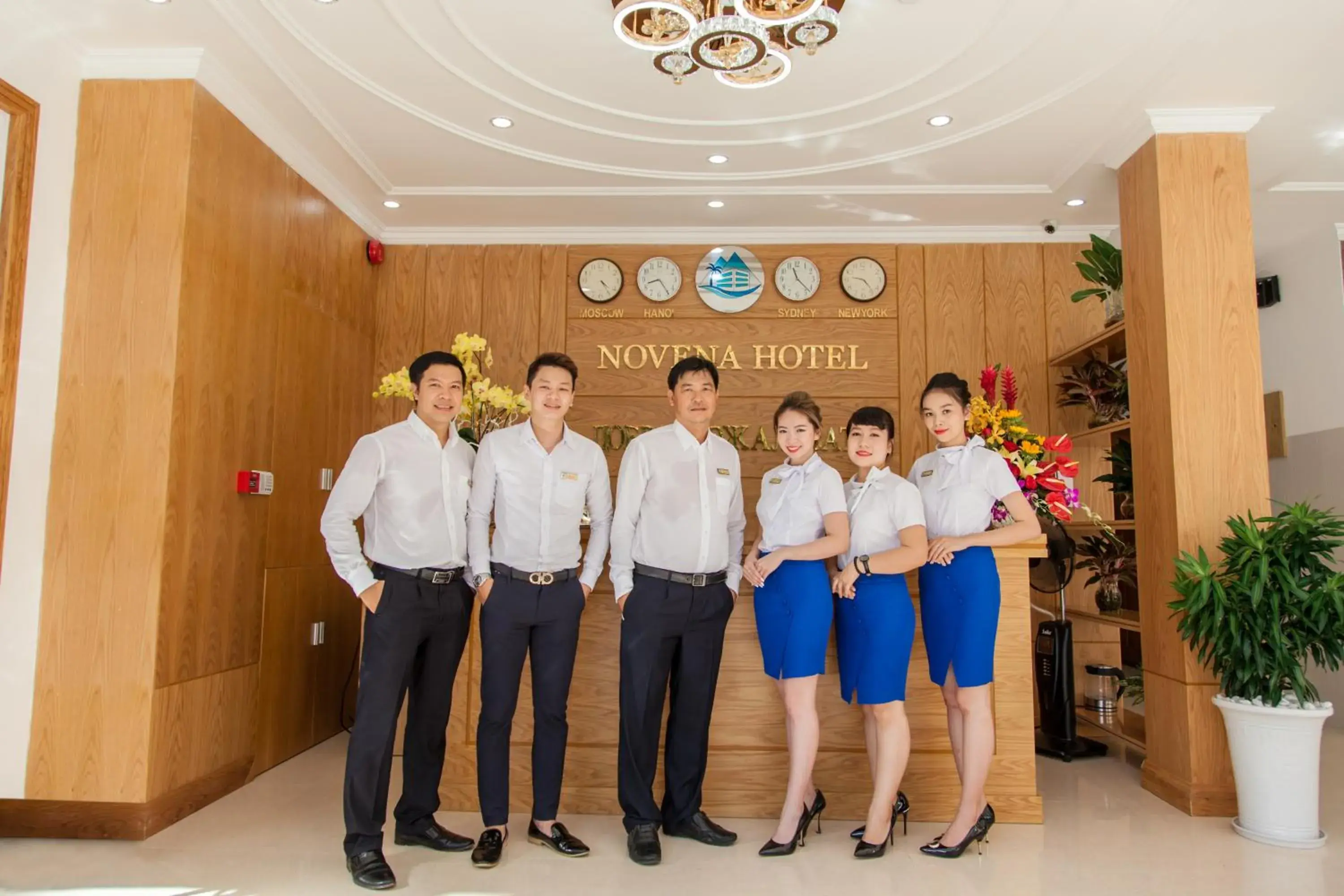 Facade/entrance, Staff in NOVENA HOTEL