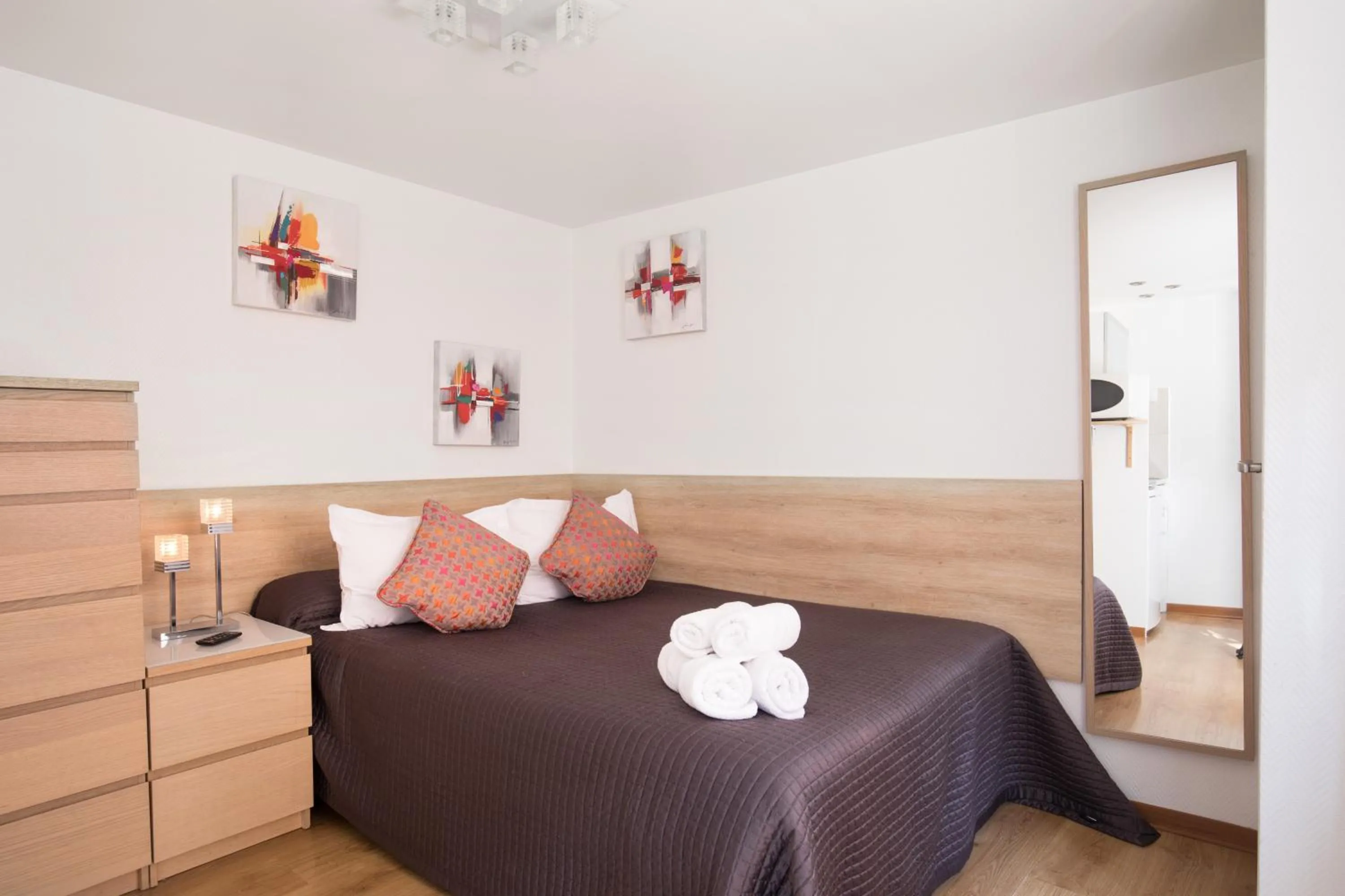 Bedroom, Bed in Hotel De L'Horloge