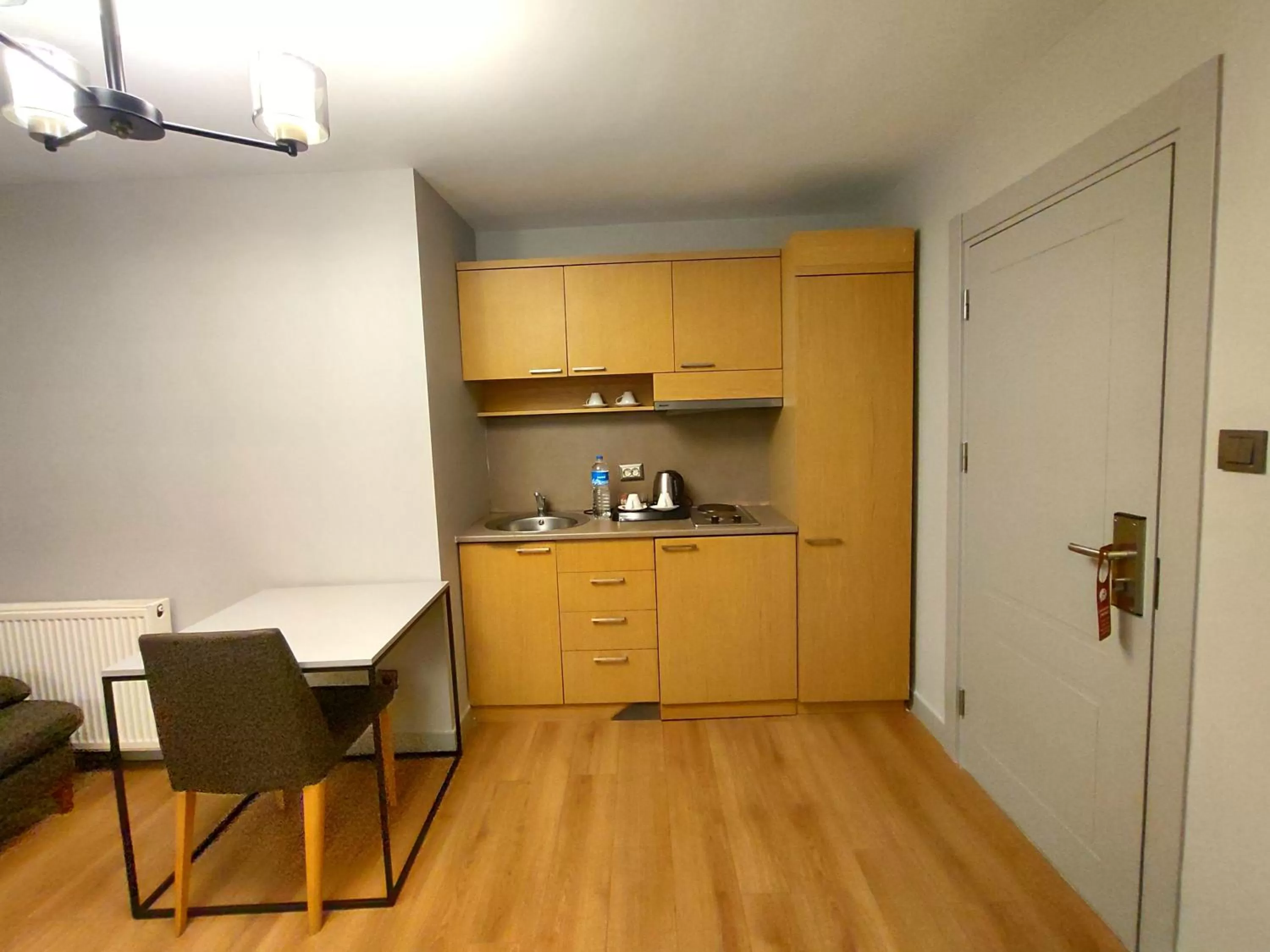 Kitchen or kitchenette in Galata World Hotel