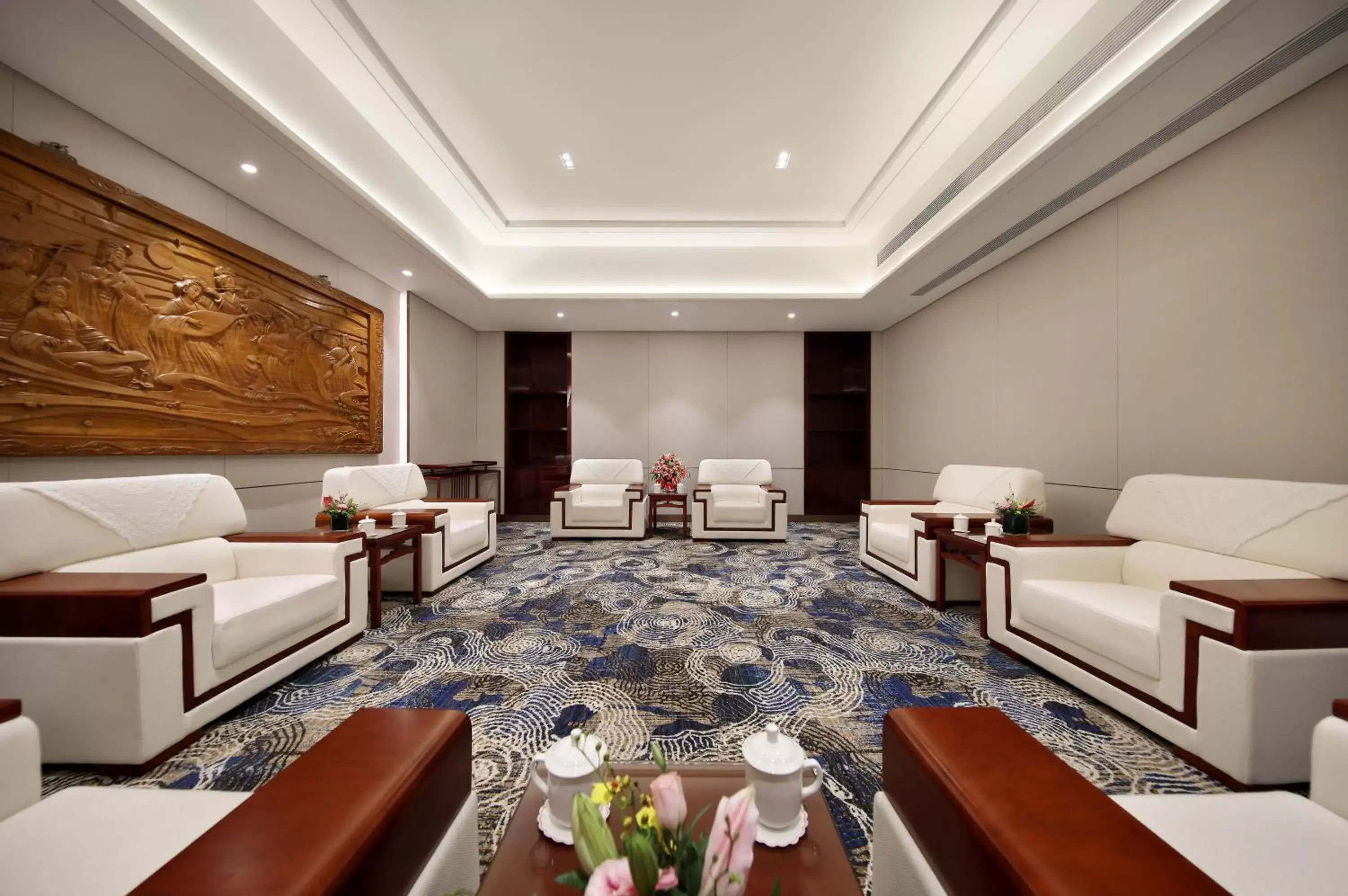 Communal lounge/ TV room in Asia International Hotel Guangdong