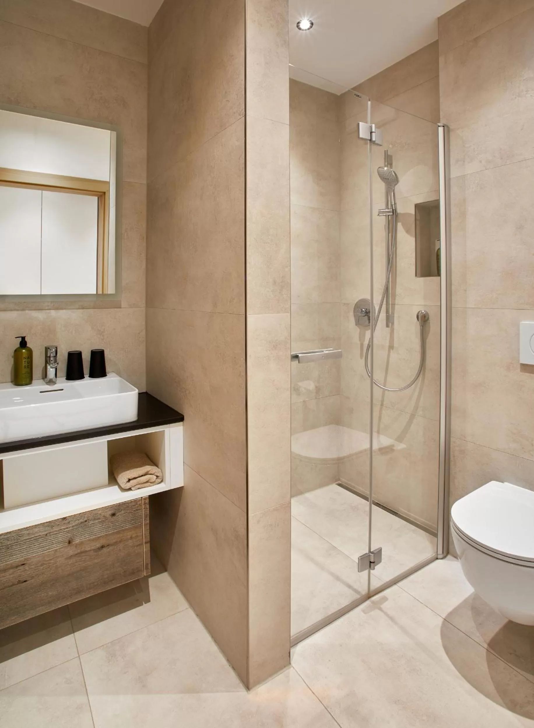 Shower in Home suite home