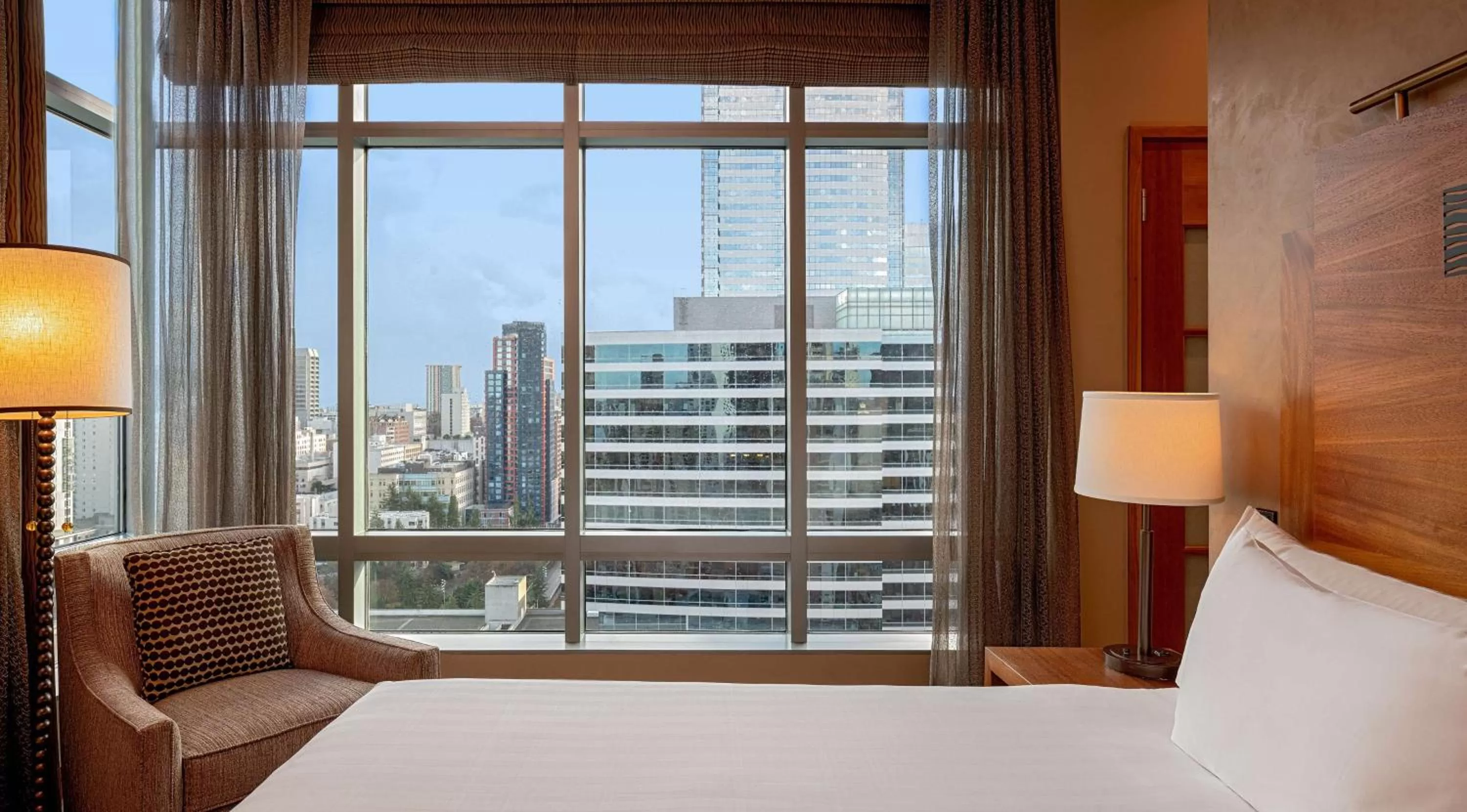 Photo of the whole room, Bed in Grand Hyatt Seattle