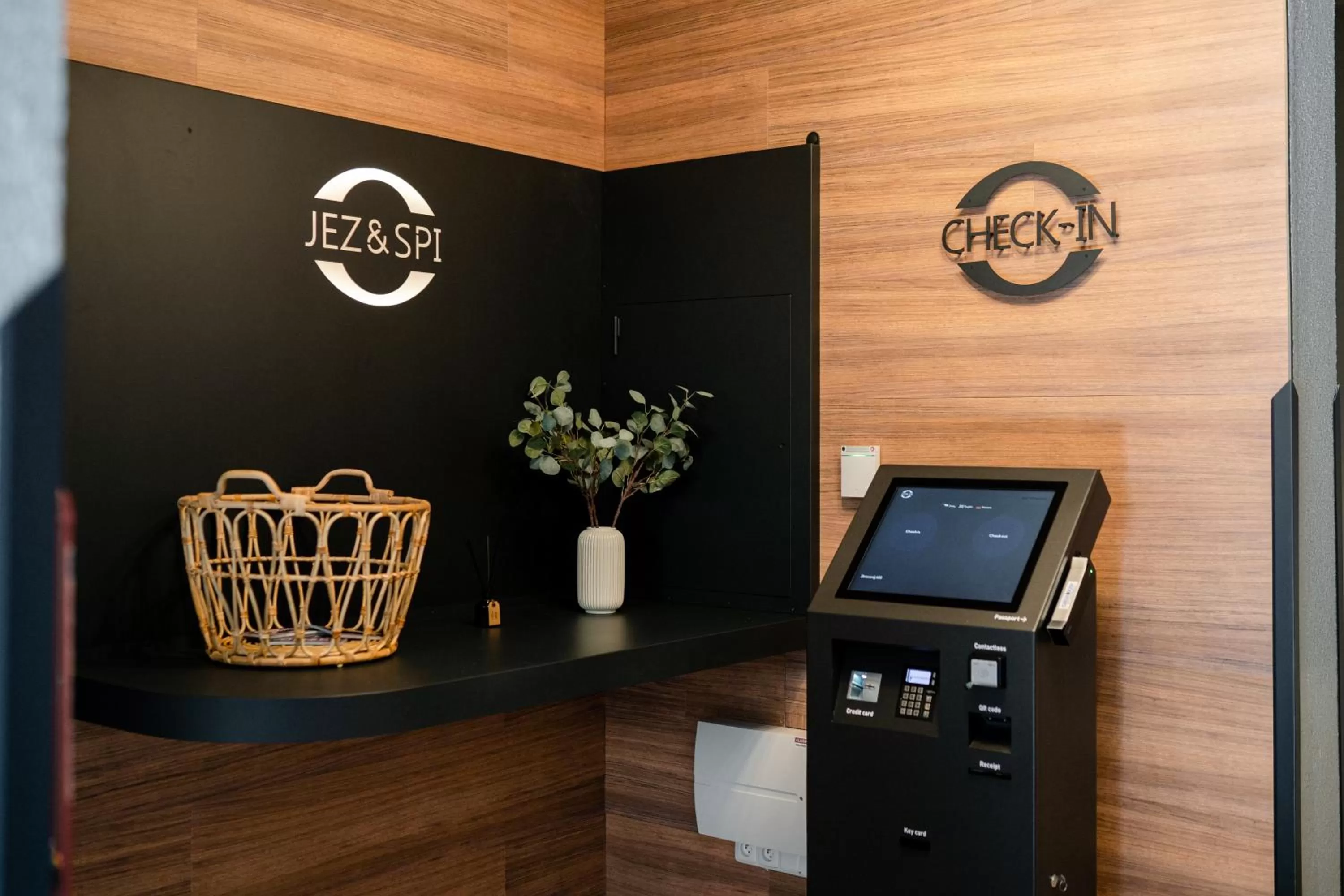 Lobby or reception in JEZ&SPI Sušice