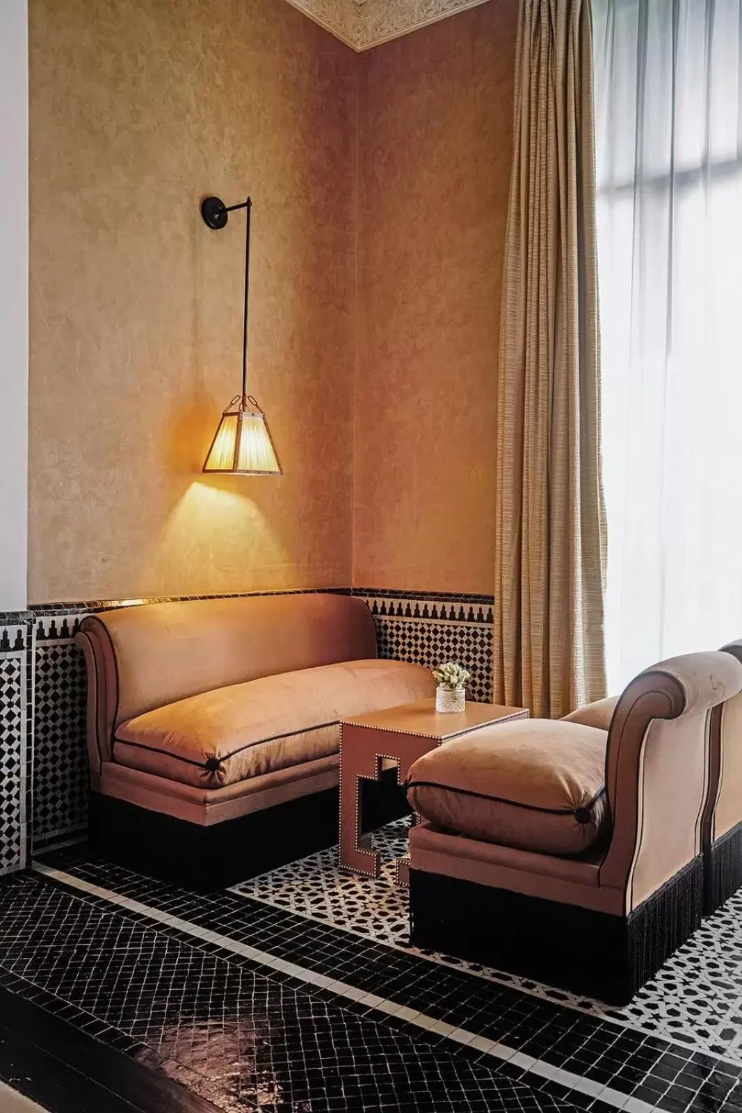 Decorative detail, Bed in Selman Marrakech