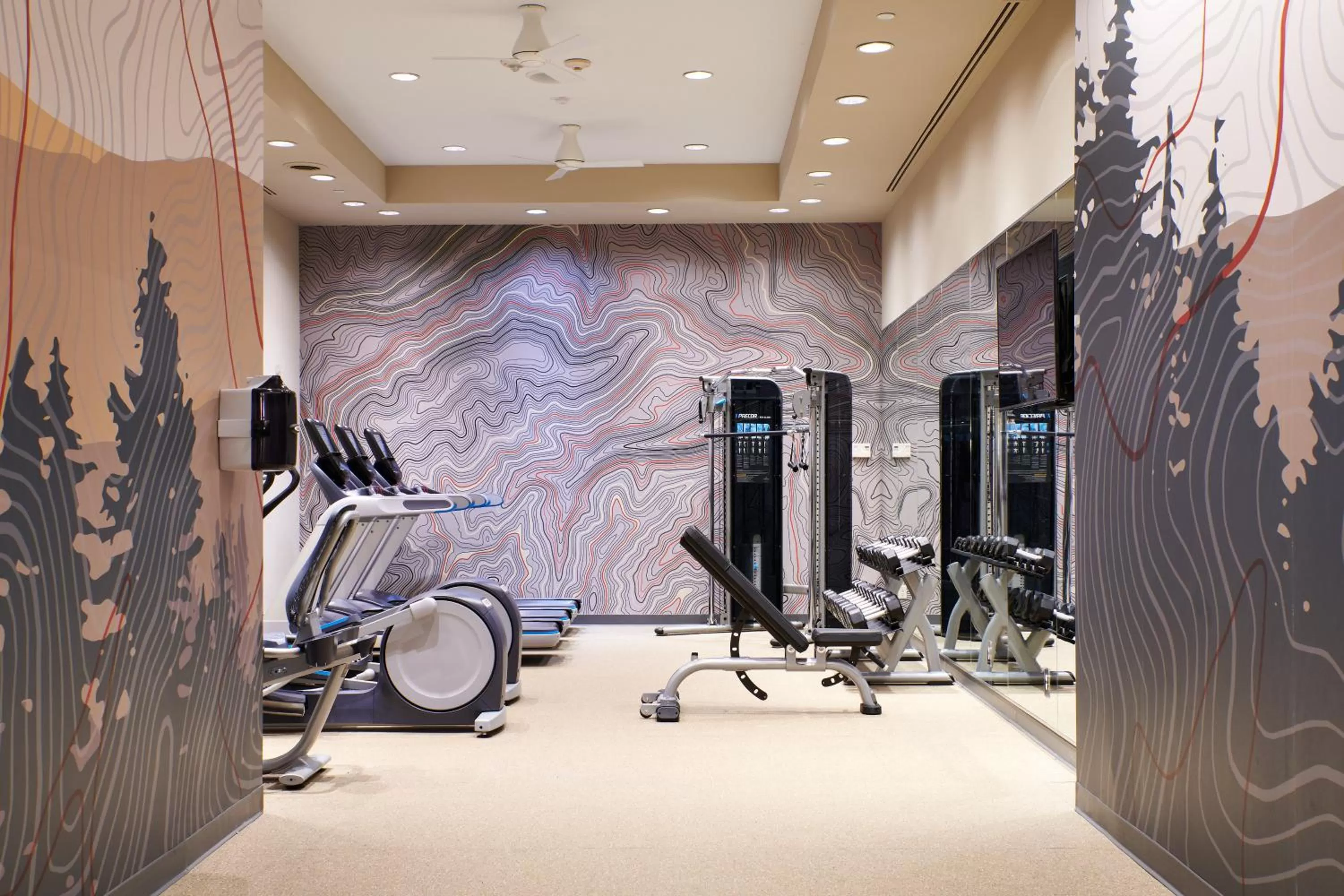 Fitness centre/facilities in Kimpton Riverplace Hotel by IHG