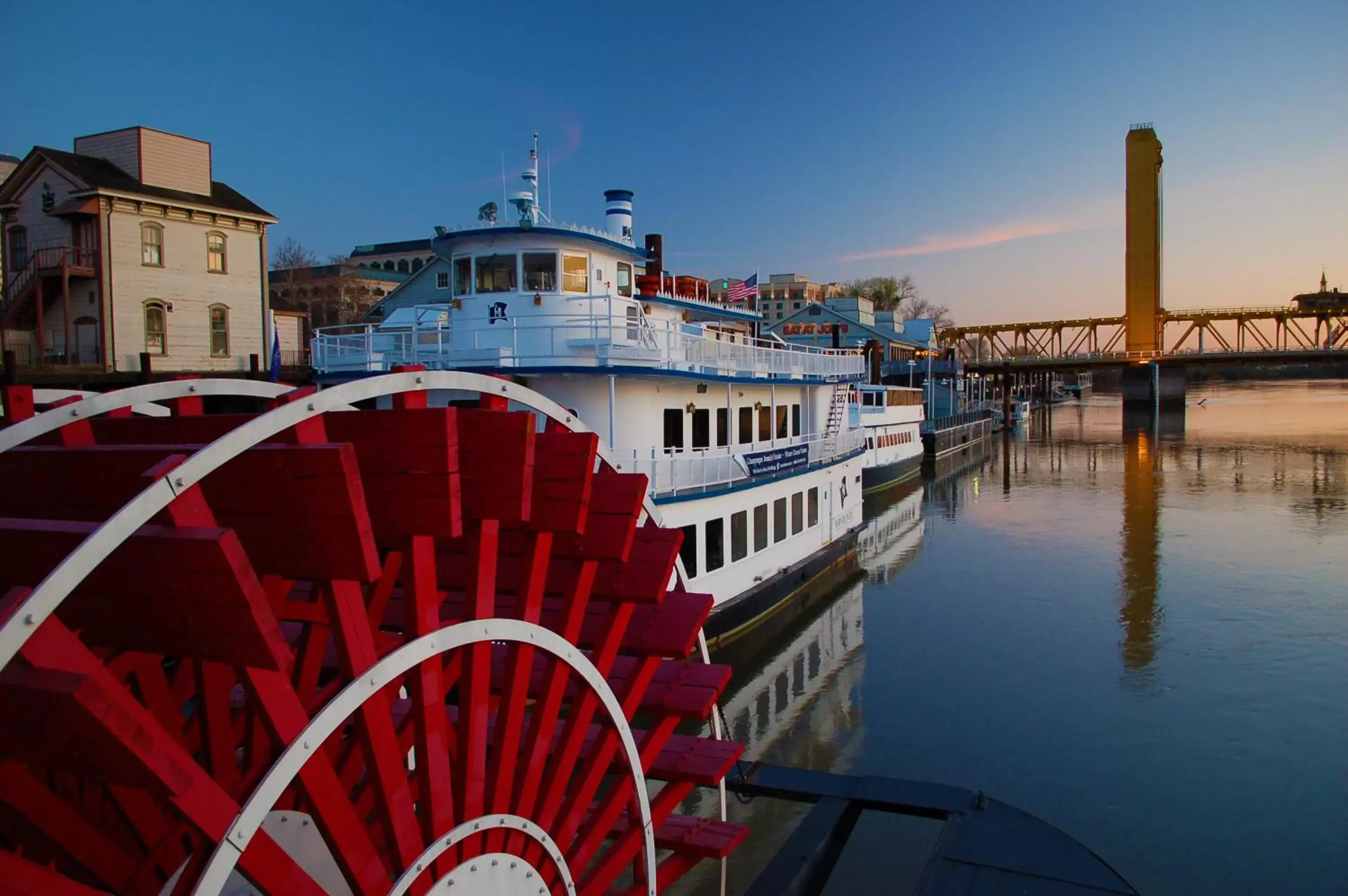 Property building in Delta King Hotel Property building in Delta King Hotel