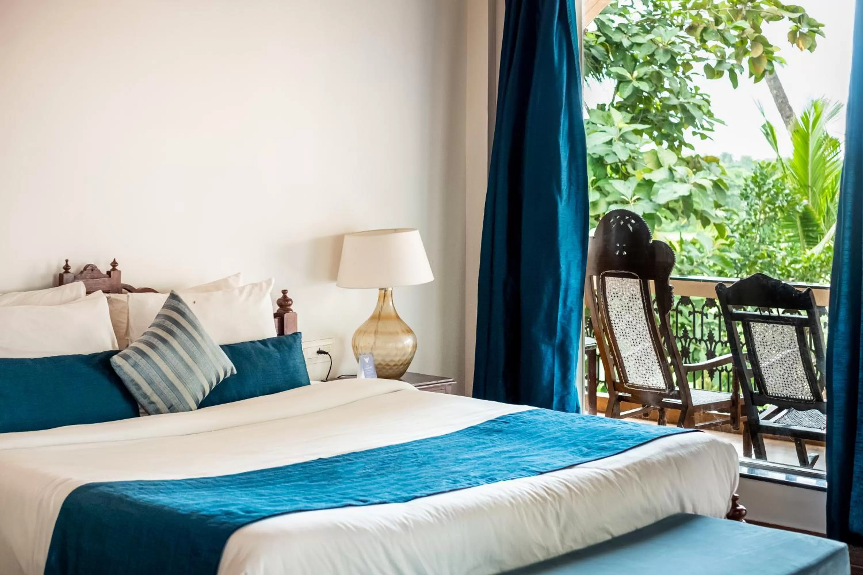 Bed in ROSASTAYS South Goa