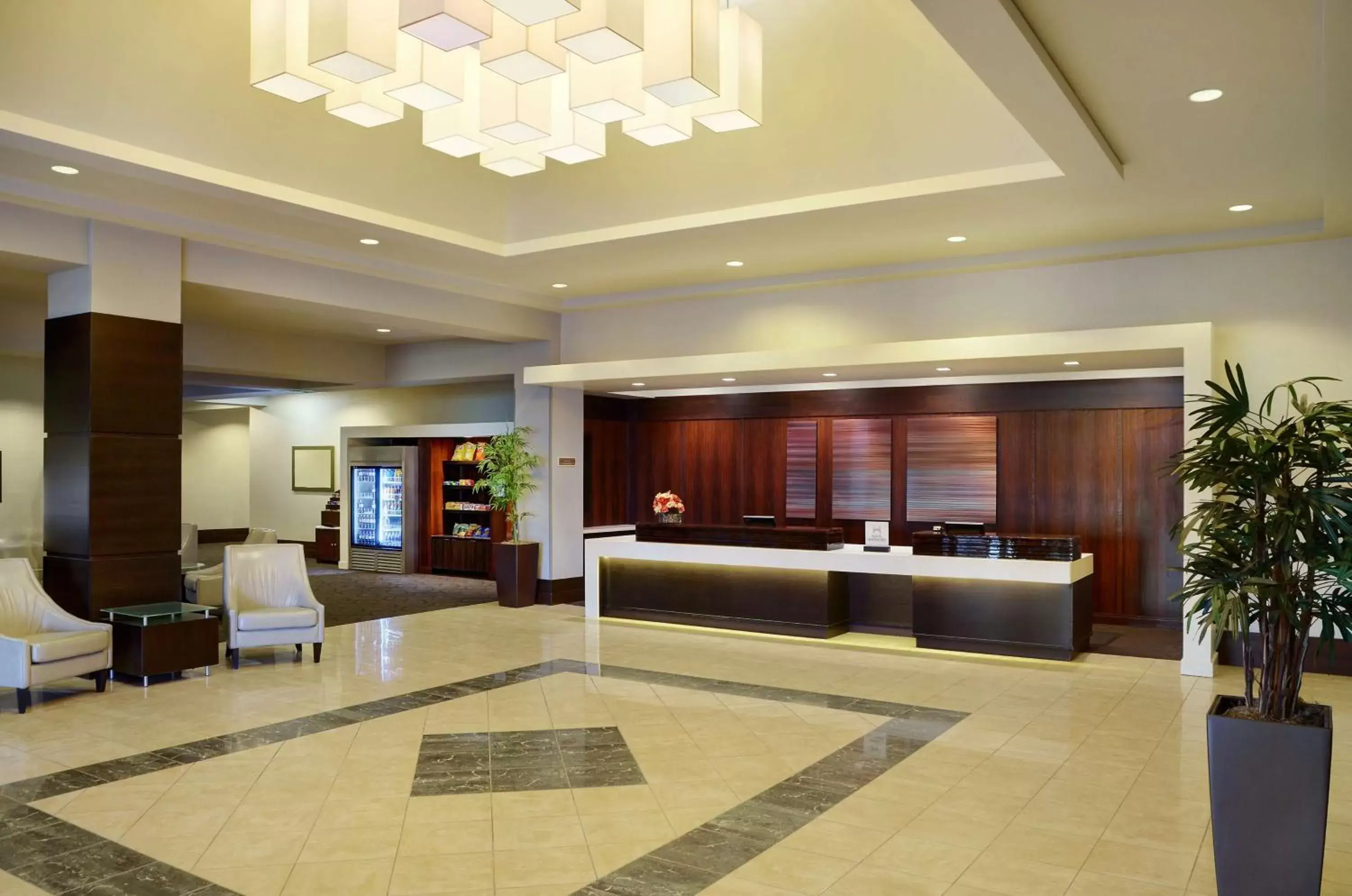 Lobby or reception in Hilton Winnipeg Airport Suites Lobby or reception in Hilton Winnipeg Airport Suites