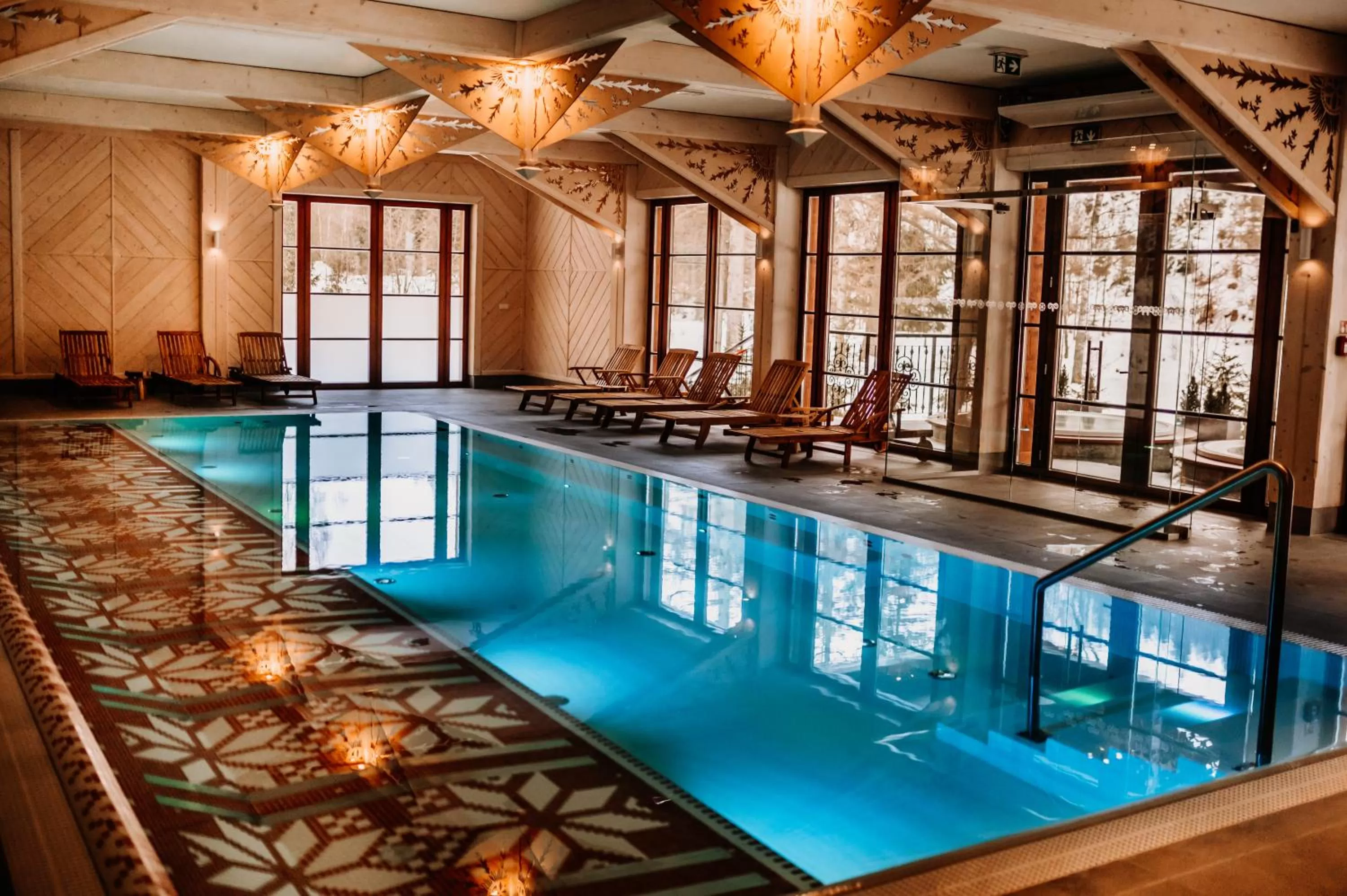 Pool view in Aries Hotel & SPA Wisła