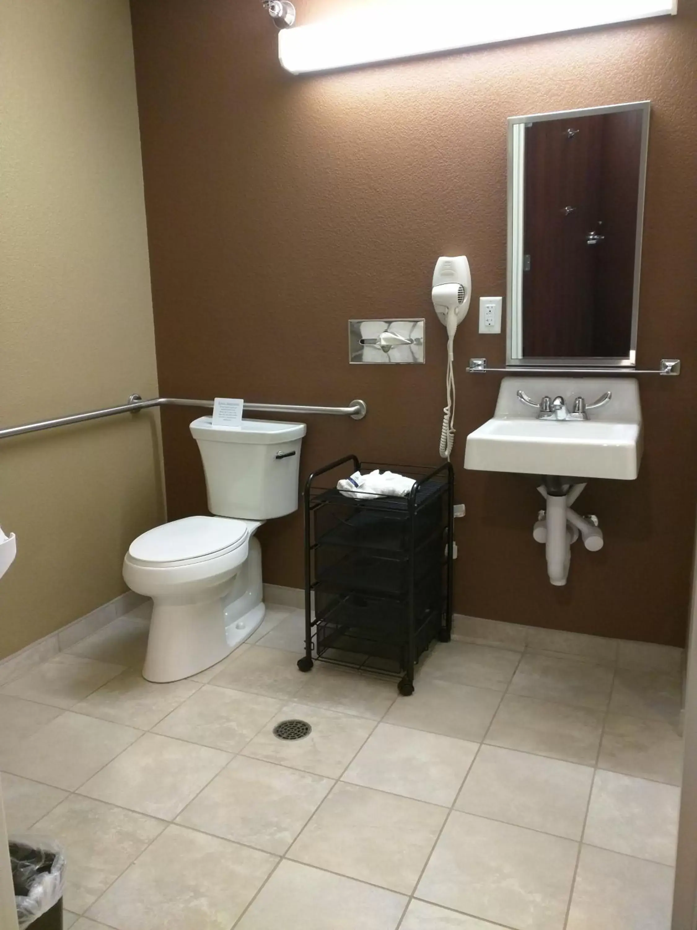 Bathroom in Microtel Inn & Suites by Wyndham Minot