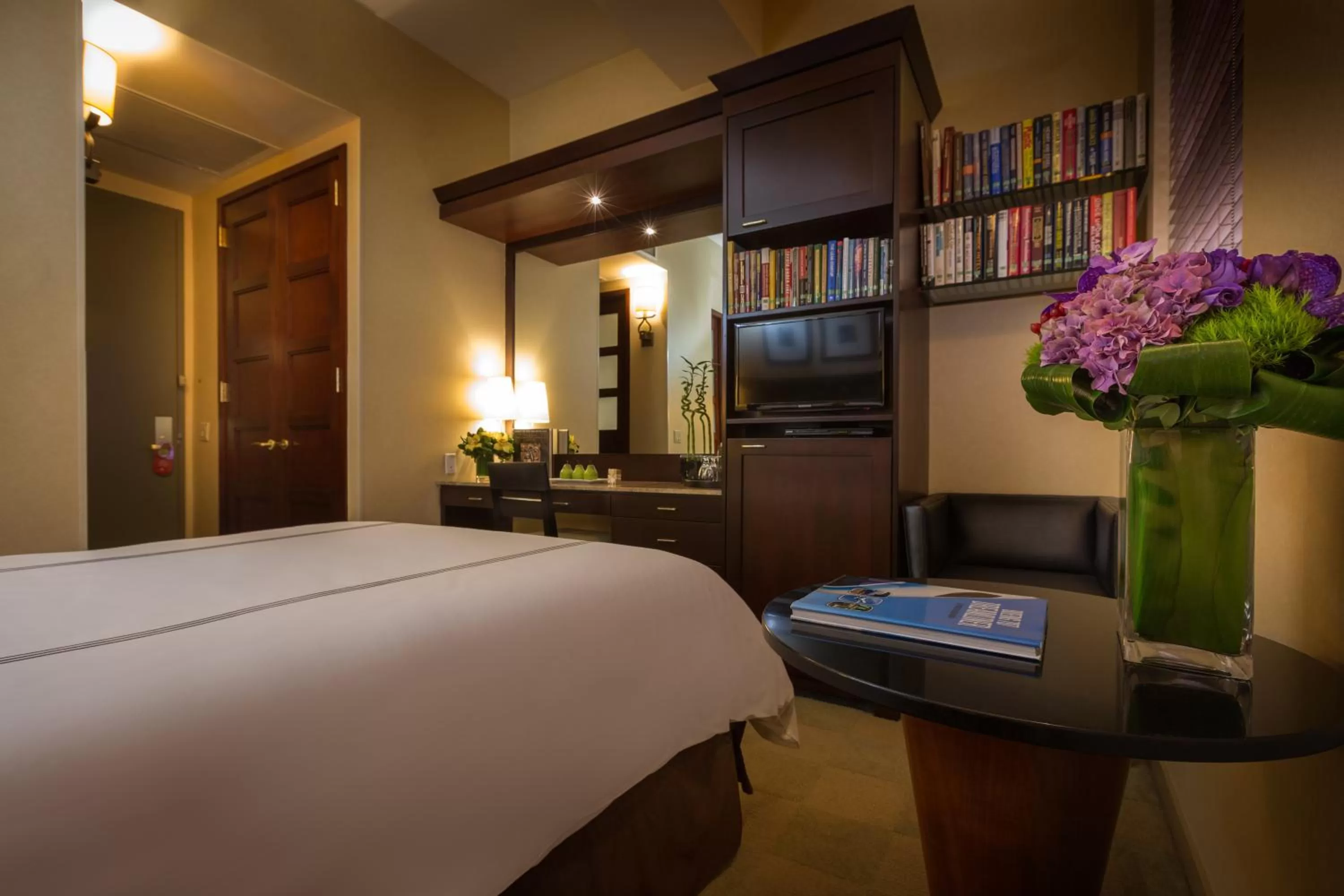 Bedroom, Bed in Library Hotel by Library Hotel Collection