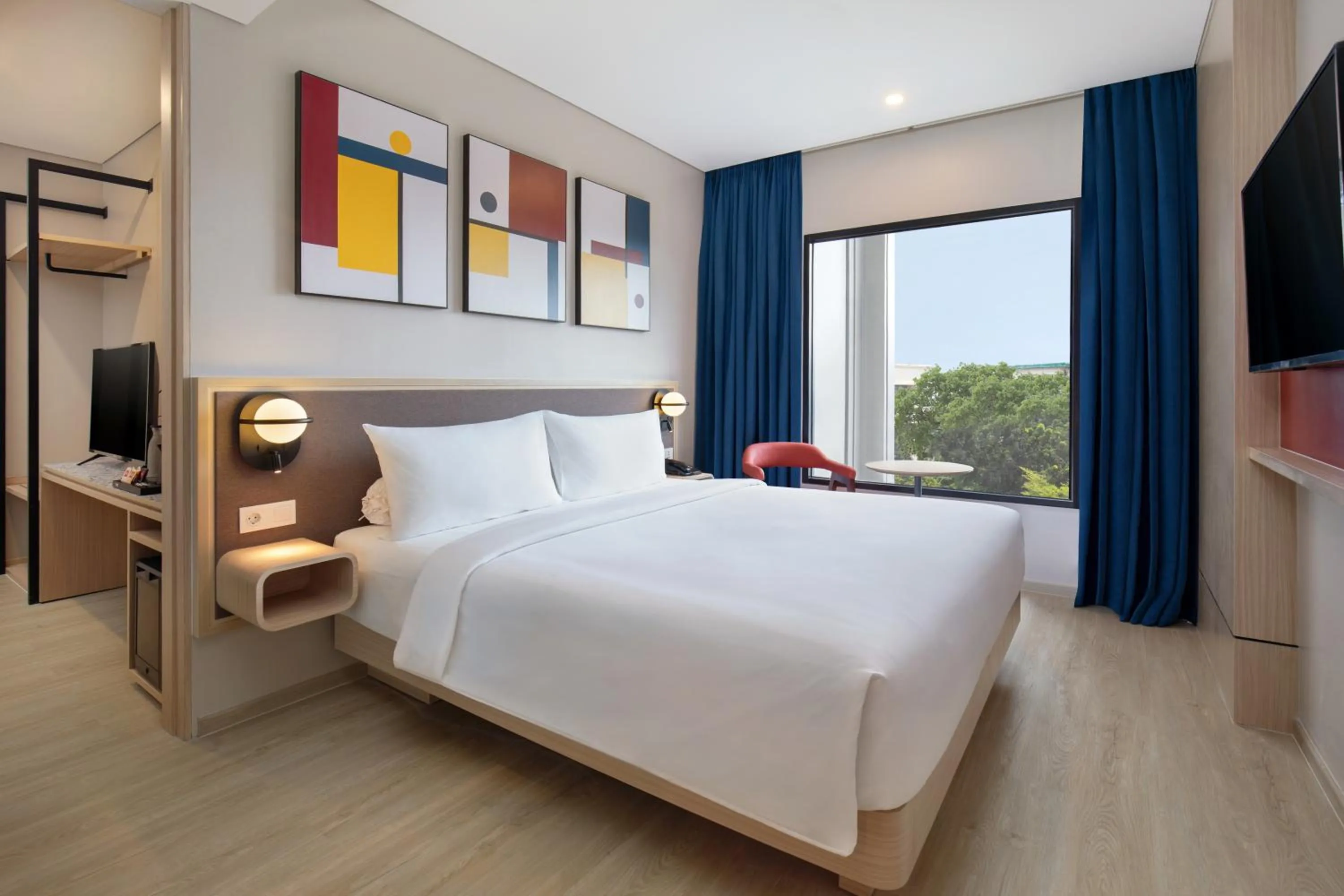 Bedroom, Bed in ibis Palembang Sanggar