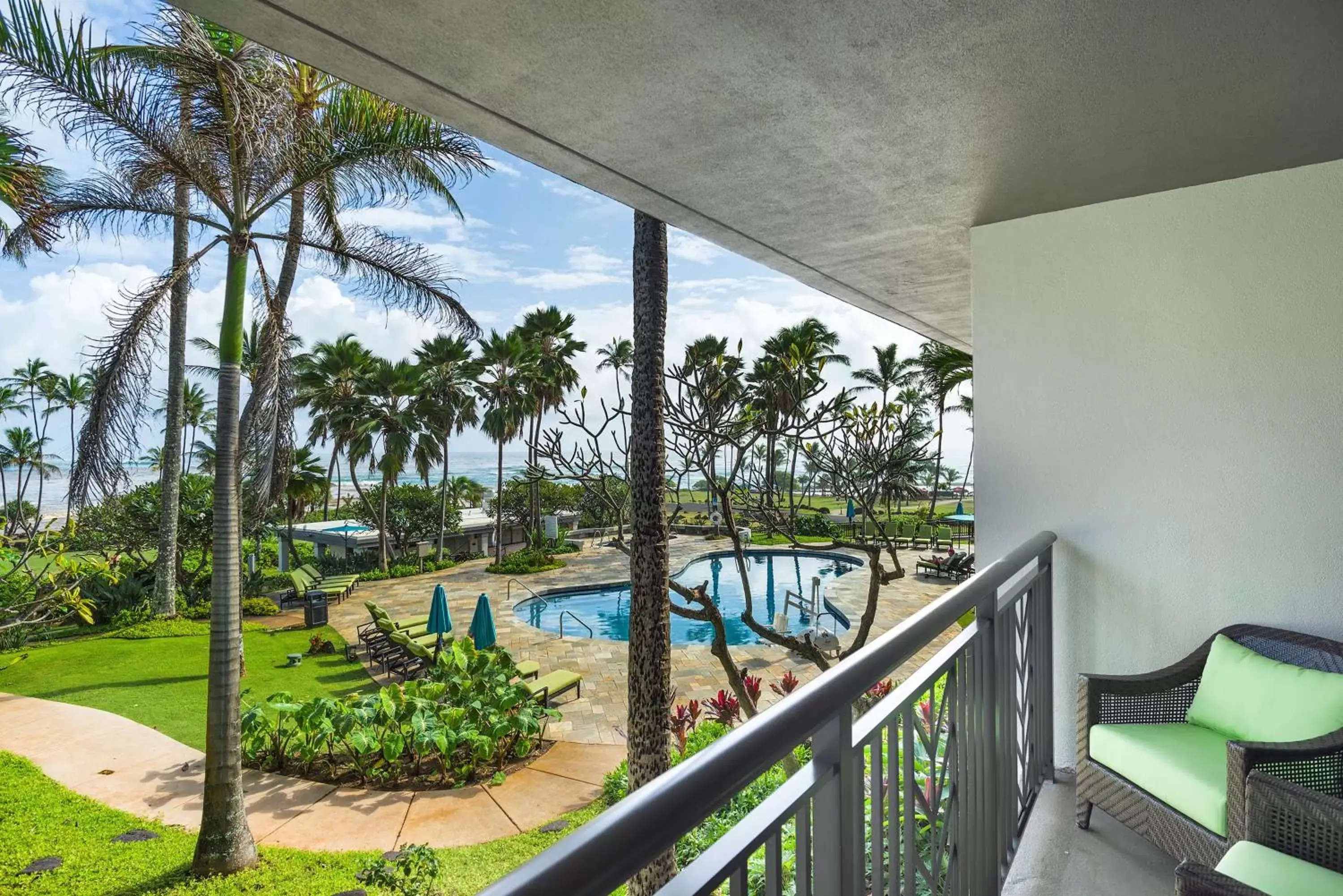 View (from property/room), Pool View in Hilton Garden Inn Kauai Wailua Bay, HI
