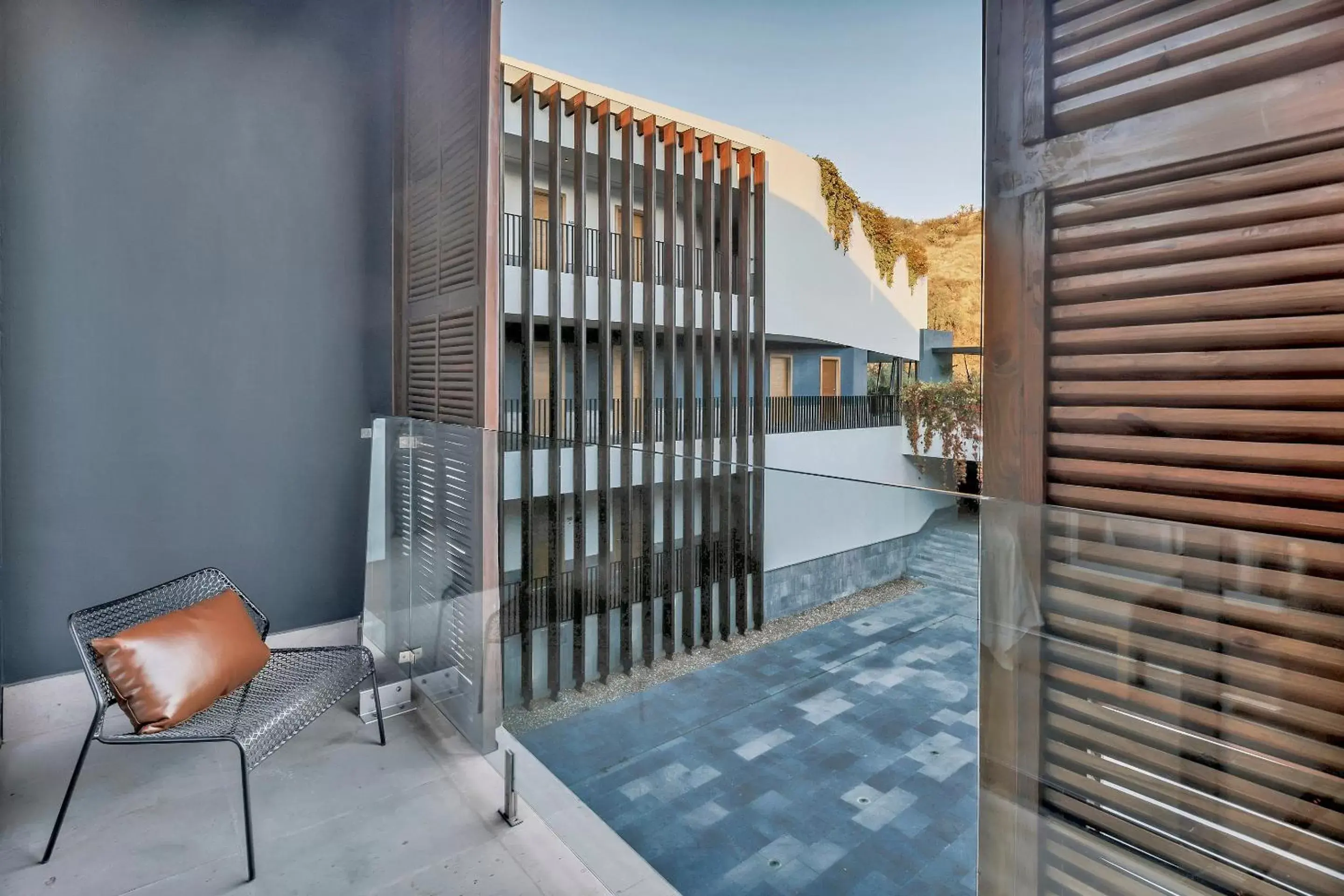 Balcony/Terrace, Swimming Pool in Live Aqua San Miguel de Allende Urban Resort