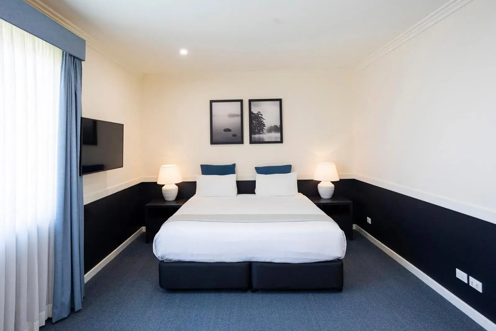 Bedroom, Bed in Hawkesbury Race Club Motel