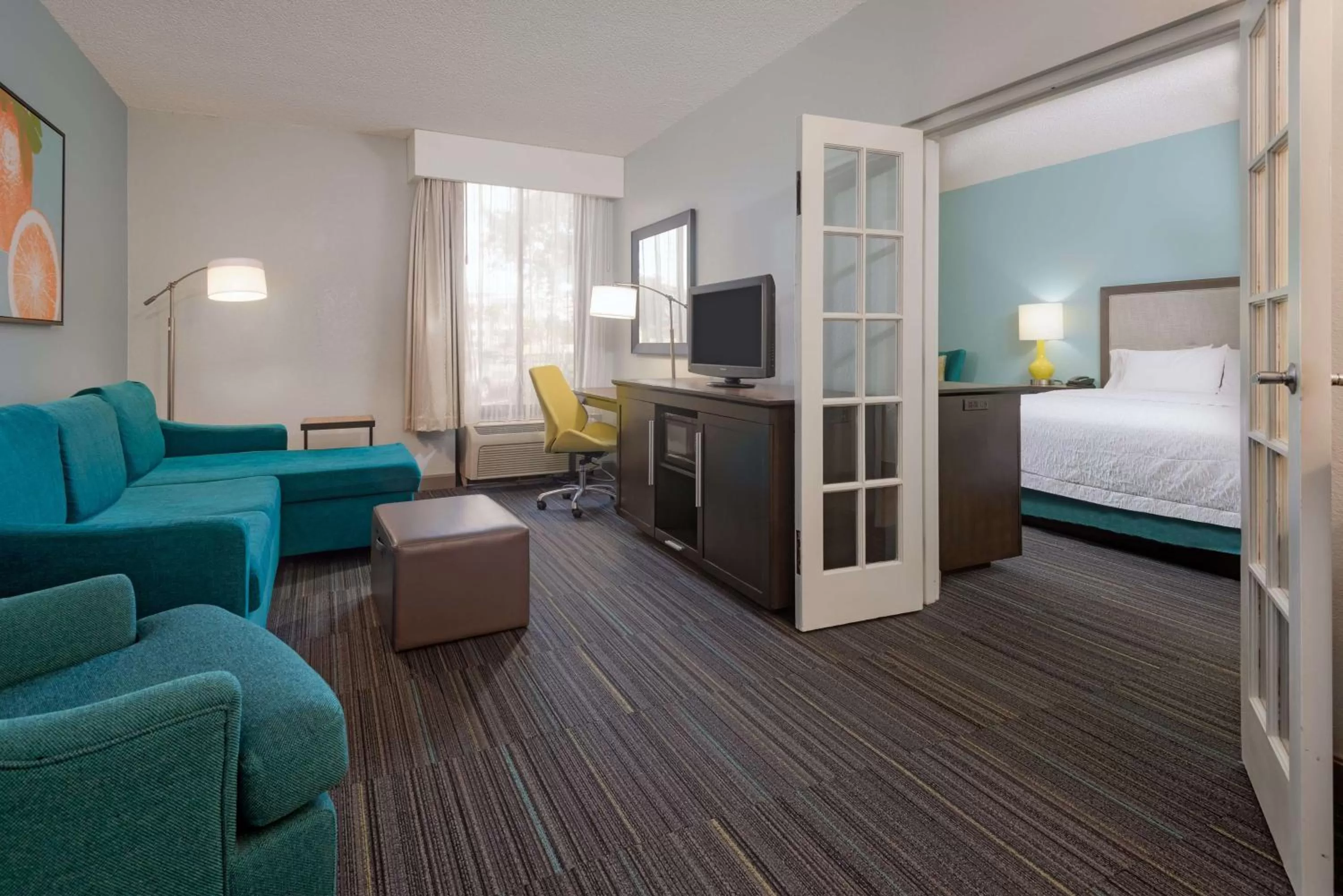Bedroom, Bed in Hampton Inn Orlando Near Universal Blv/International Dr
