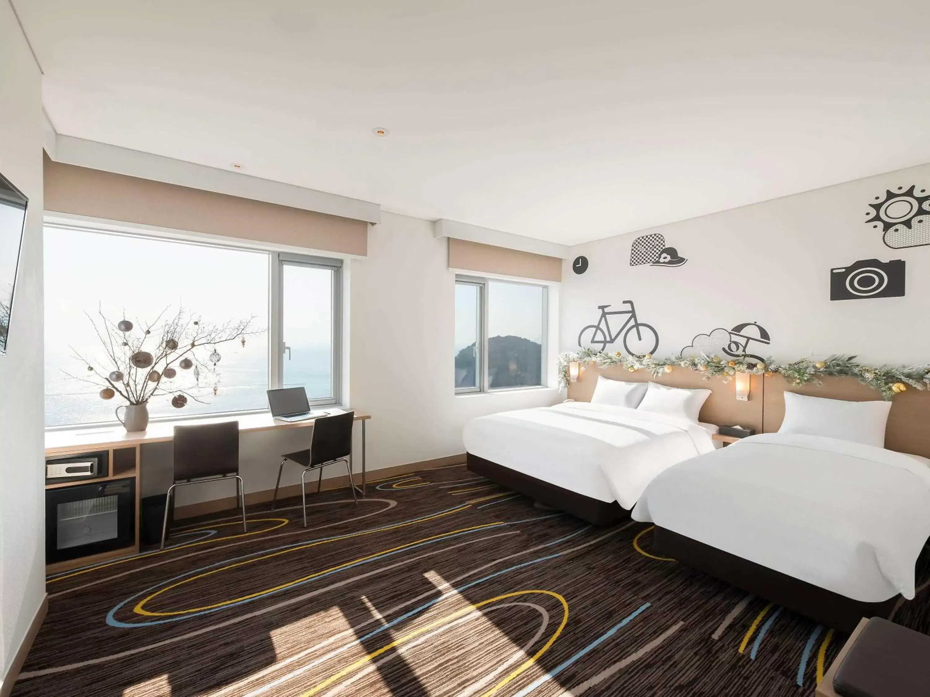 Photo of the whole room in ibis budget Ambassador Busan Haeundae