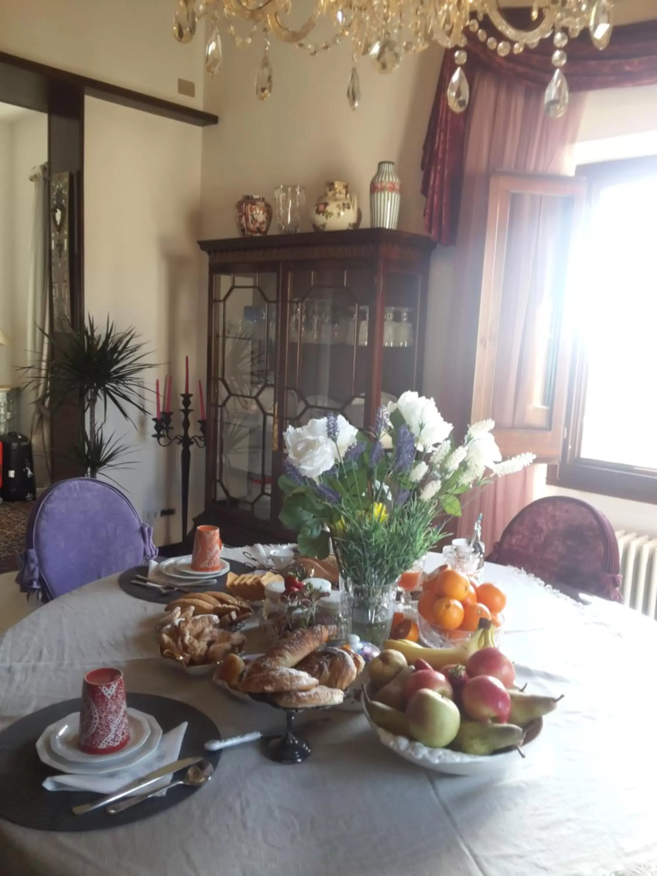 Italian breakfast, Breakfast in B&B L'Orologio