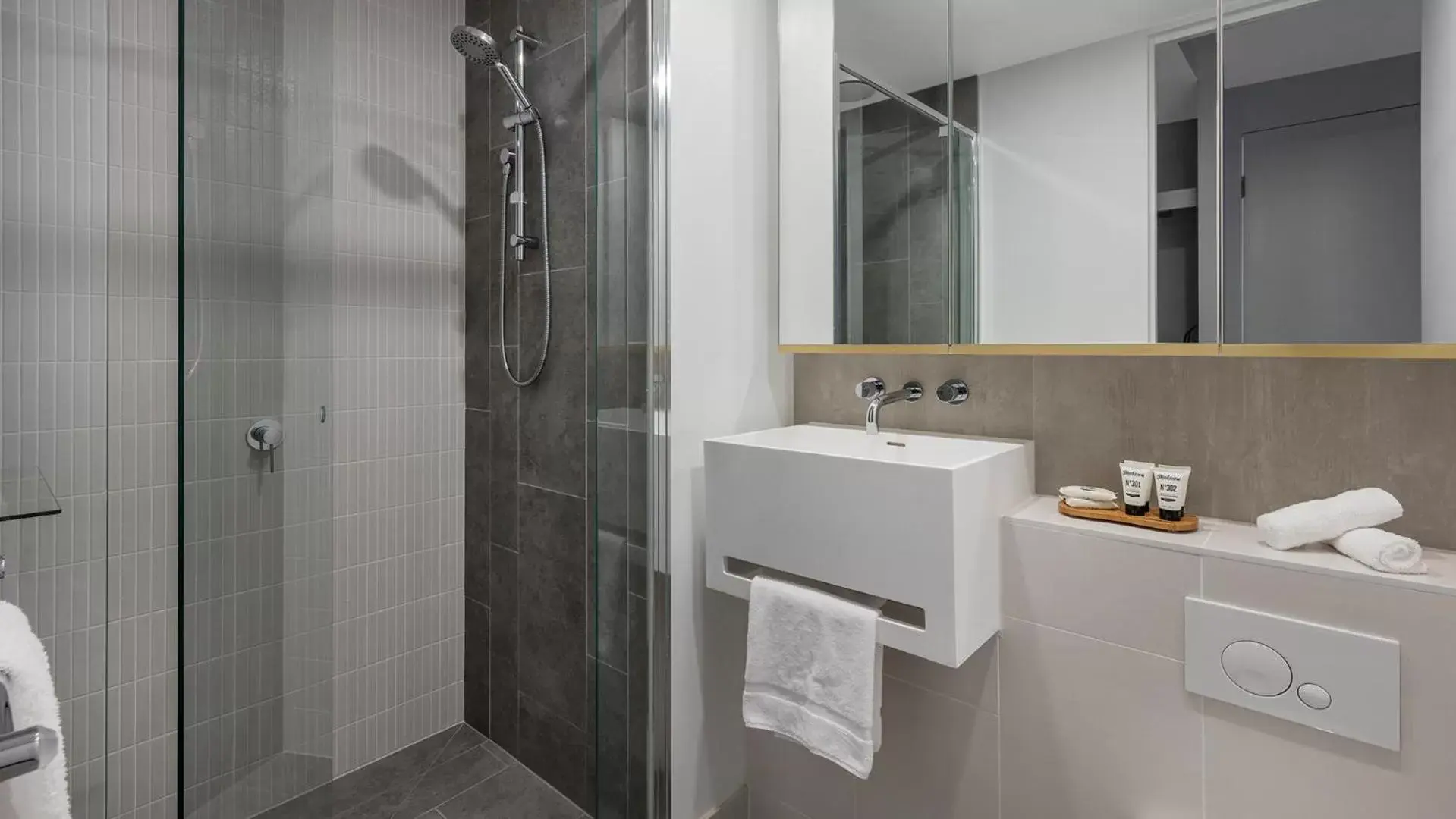 Bathroom in Avani Melbourne Central Residences