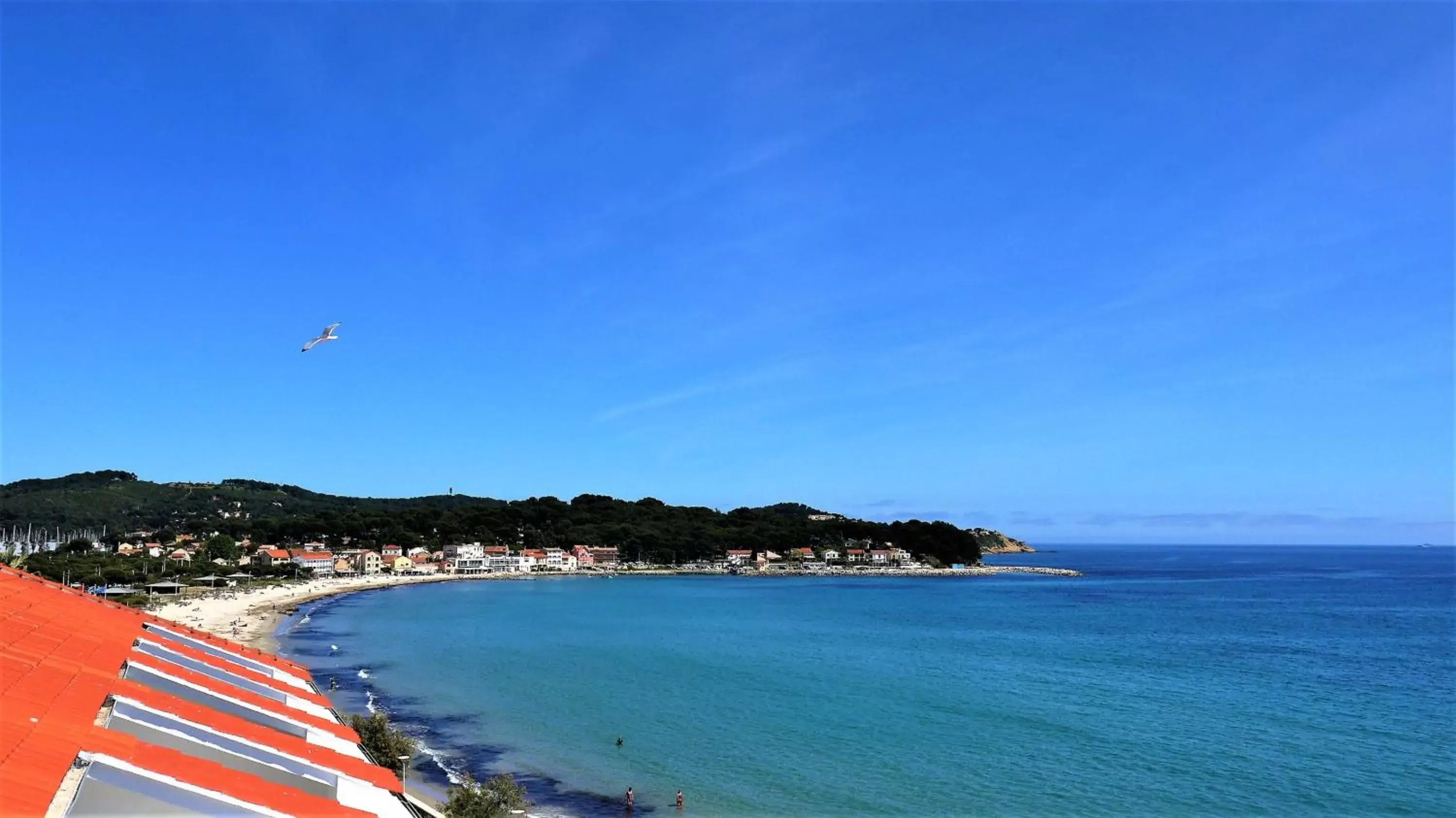 Property building, Beach in Grand Hotel Des Sablettes Plage, Curio Collection By Hilton