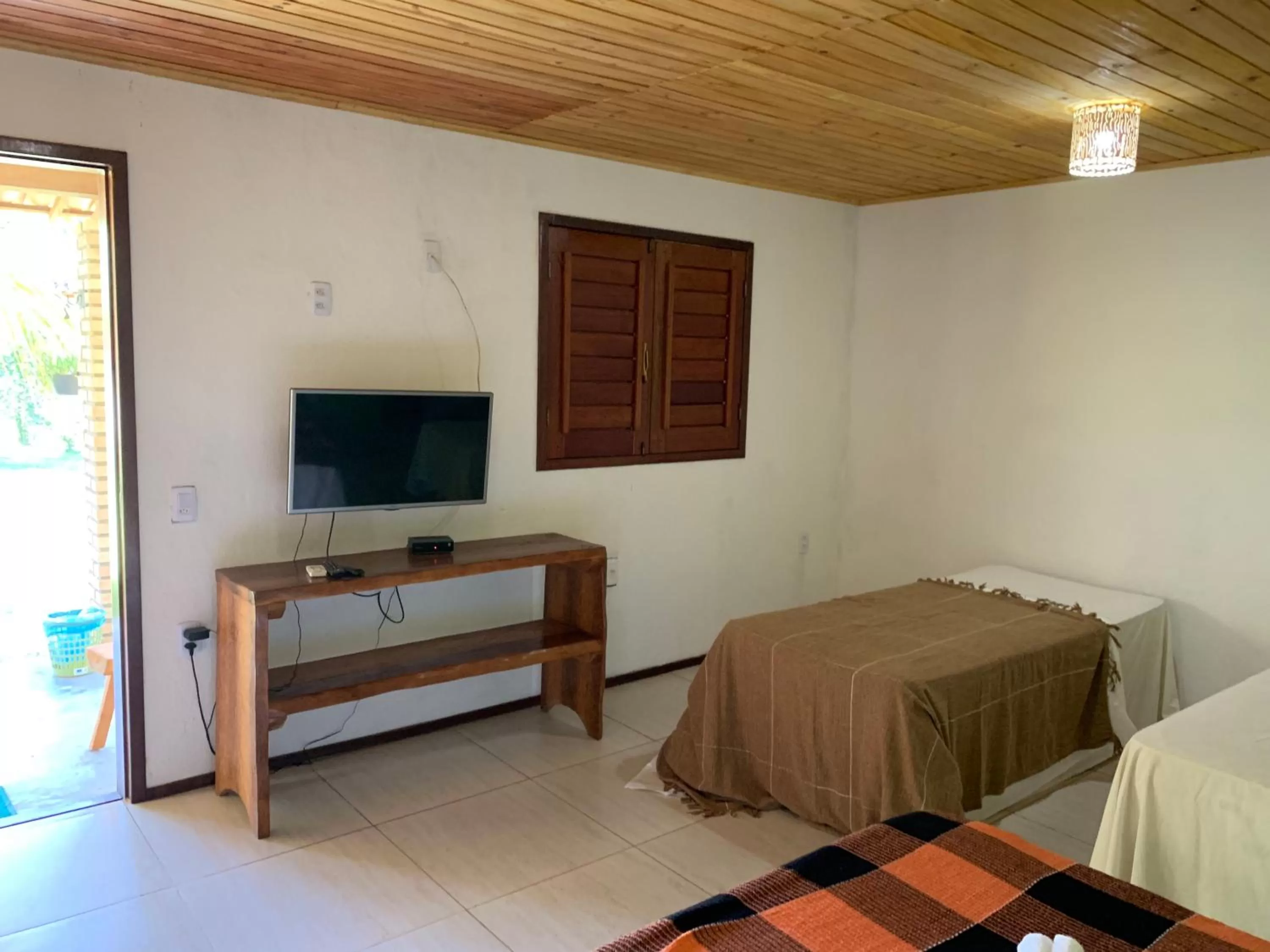 Bed in Pousada e Restaurante Encanto das Águas