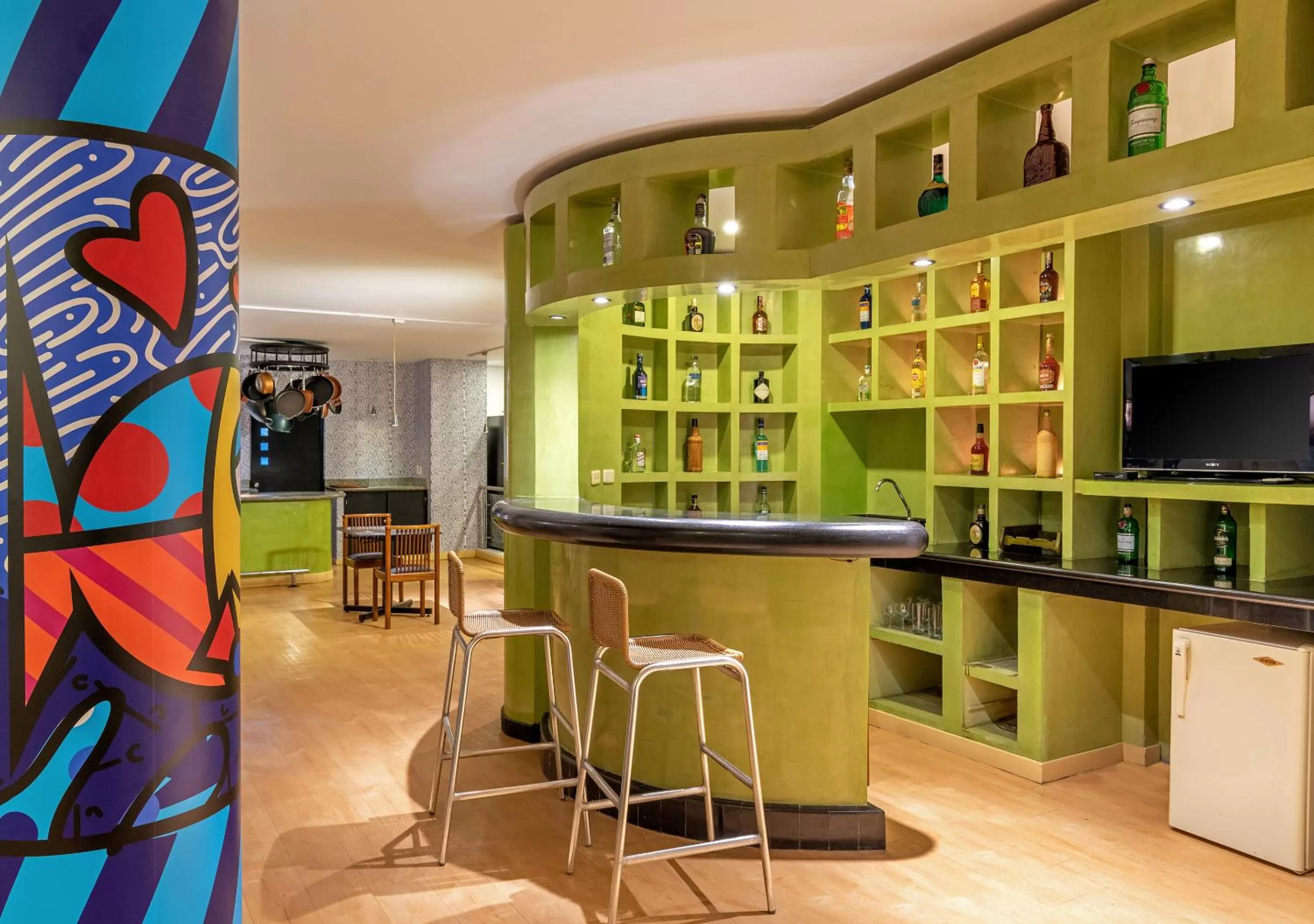 Lounge or bar, Lounge/Bar in GIO Suites Parque 93 Bogotá