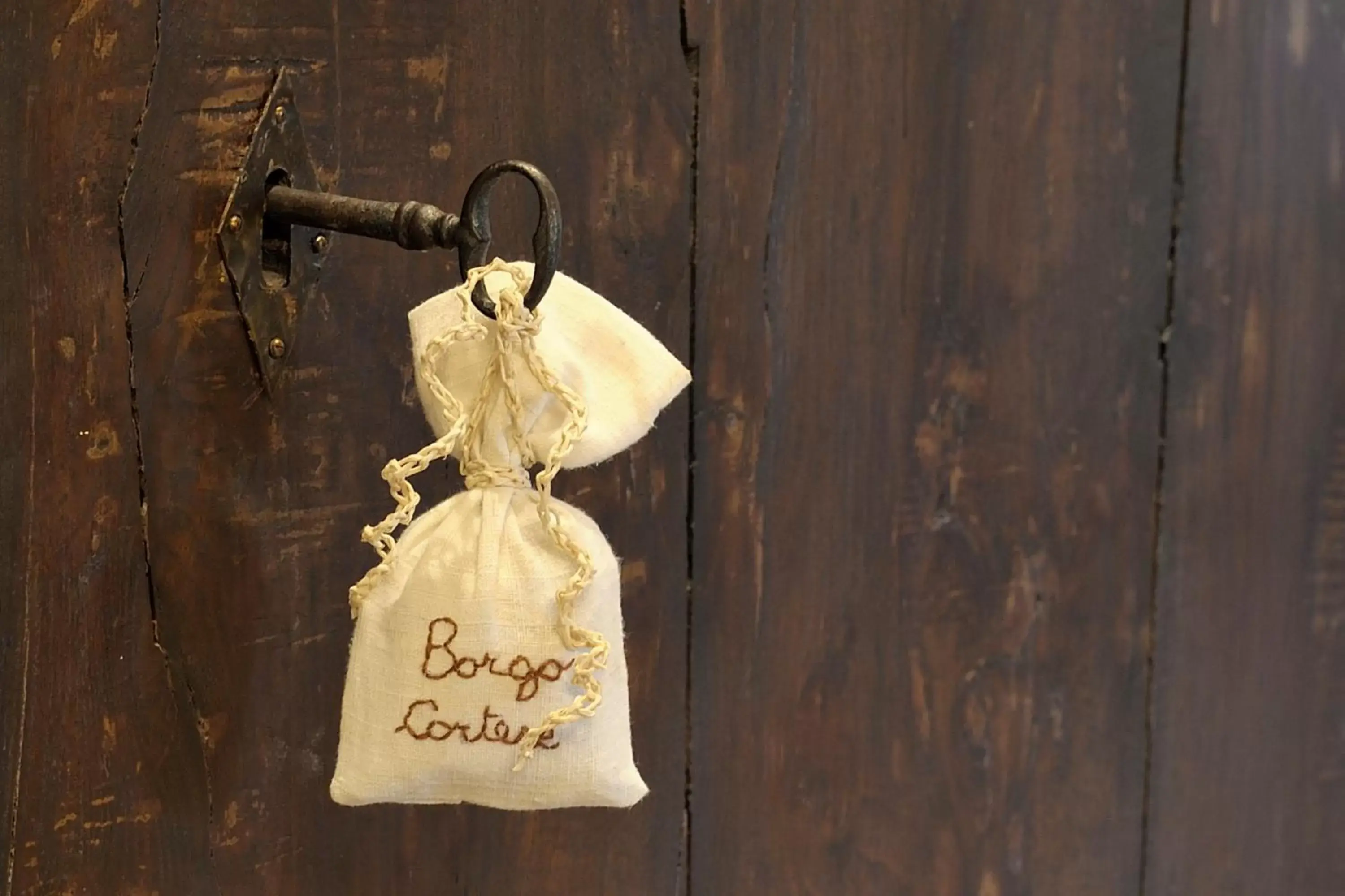 Decorative detail, Bathroom in B&B Borgo Cortese