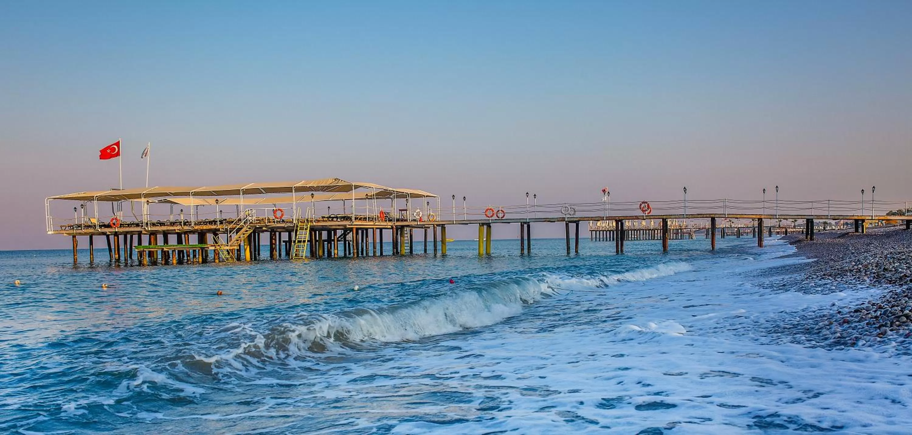 Beach in Mukarnas Spa & Resort Hotel