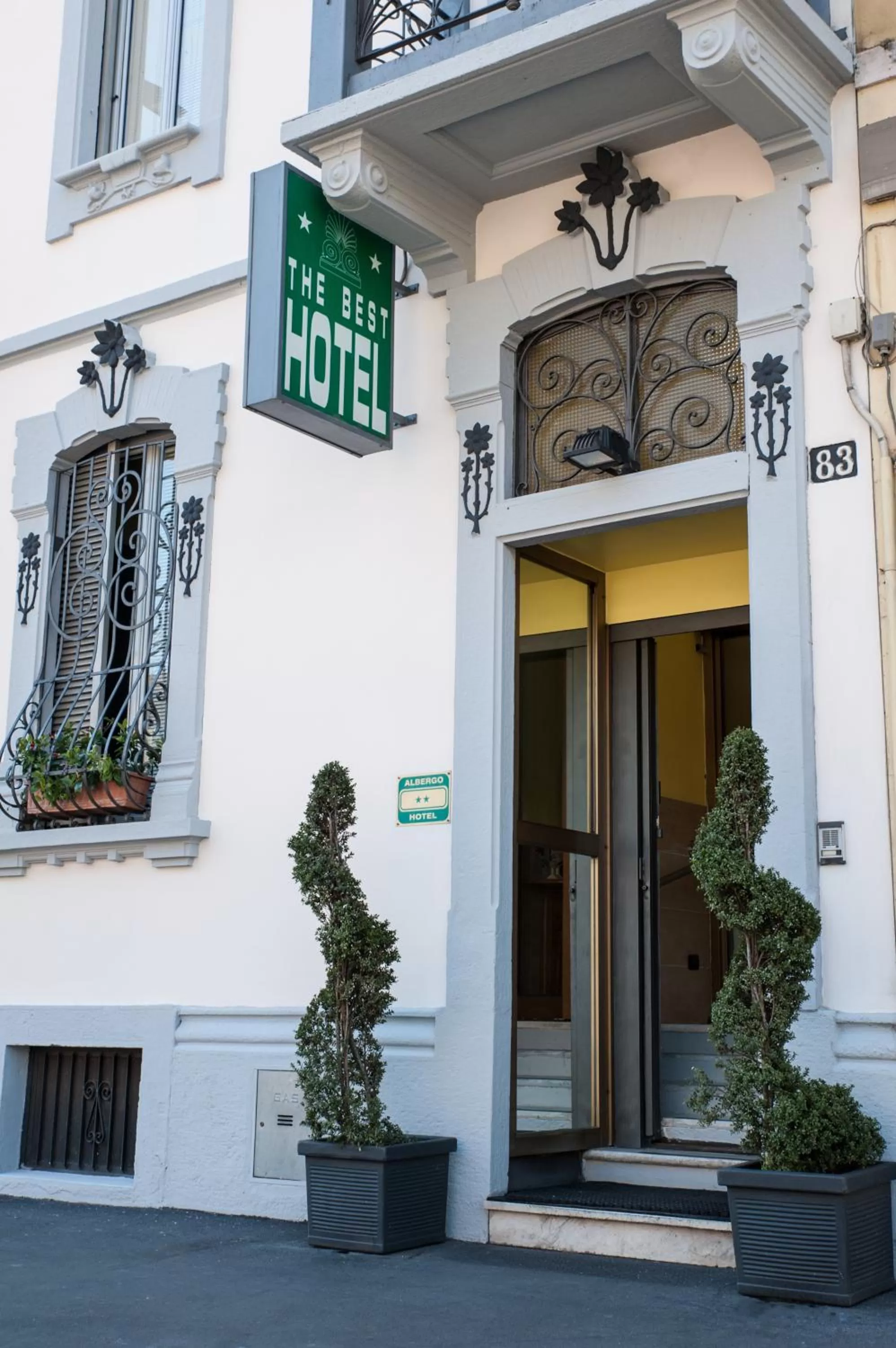 Facade/entrance in The Best Hotel