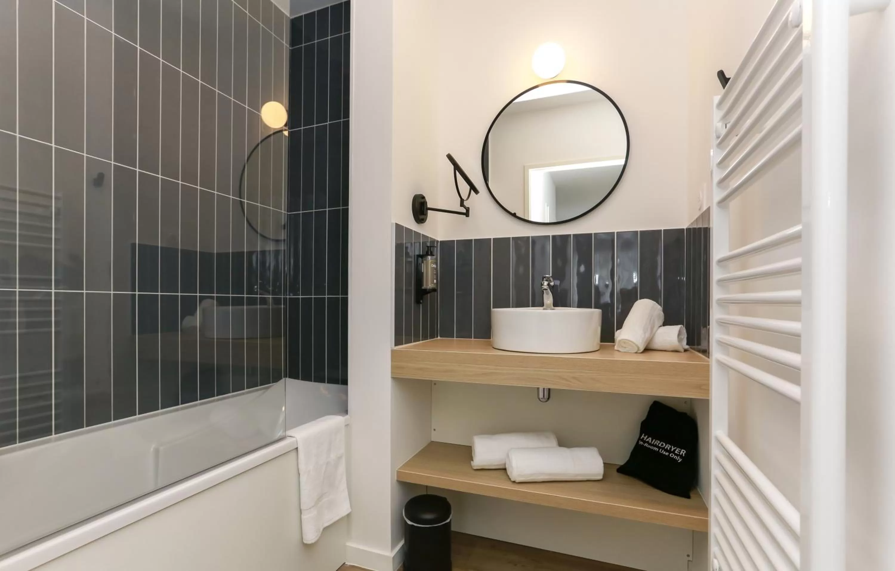 Bathroom in Appart Hotel Odalys City Angers Centre Gare